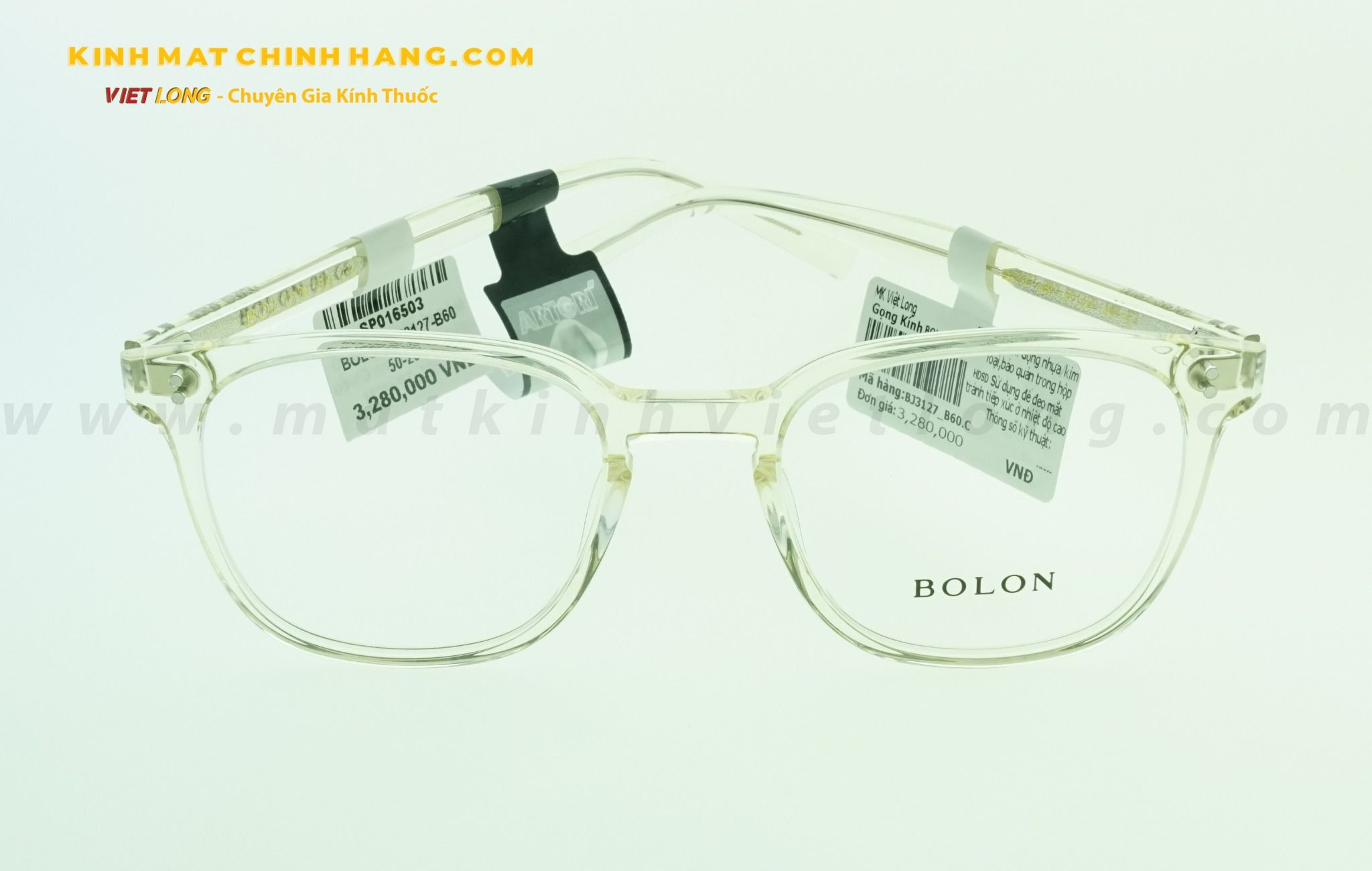 GỌNG KÍNH BOLON BJ3127-B60 50-20