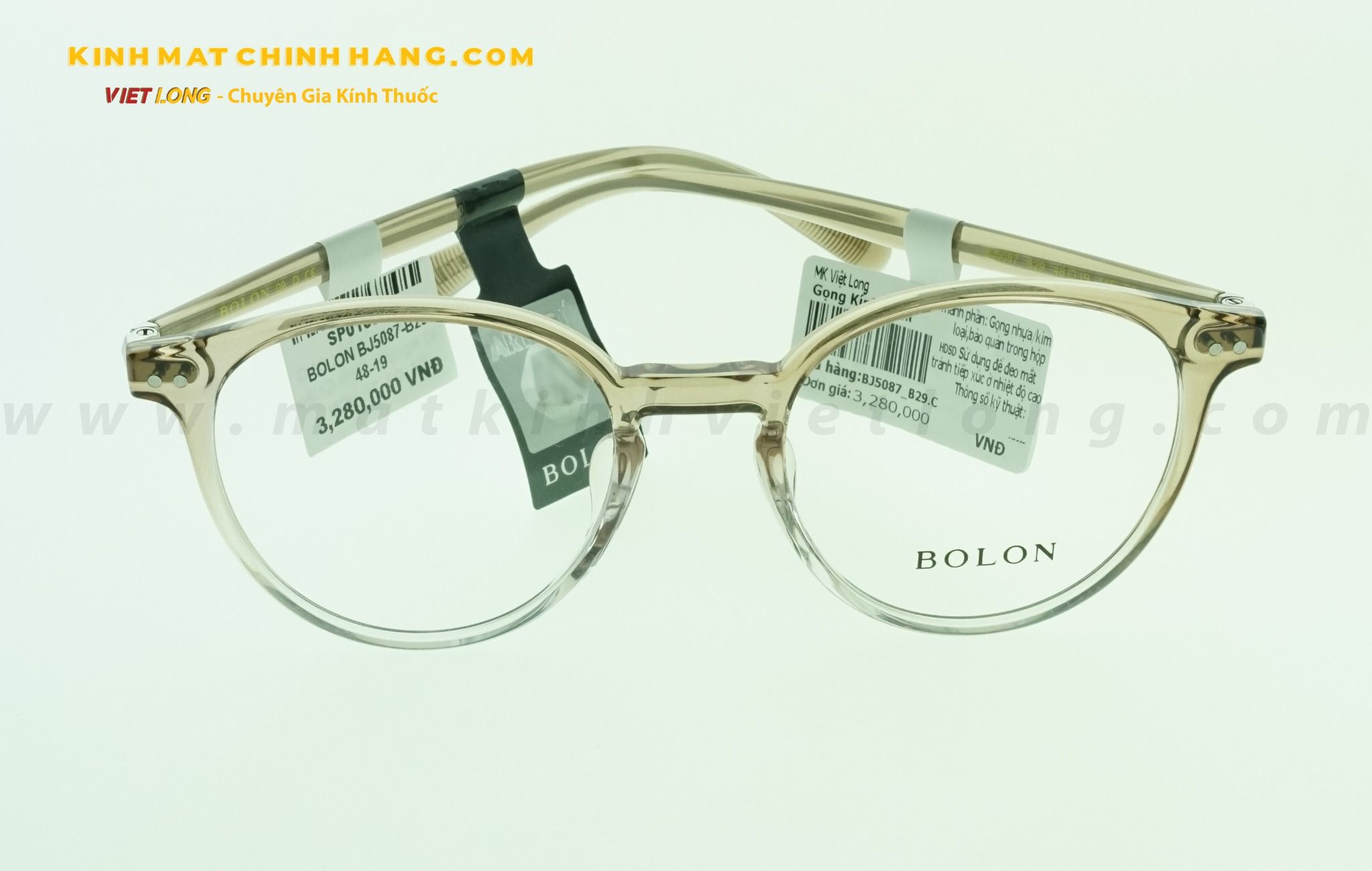 GỌNG KÍNH BOLON BJ5087-B29 48-19