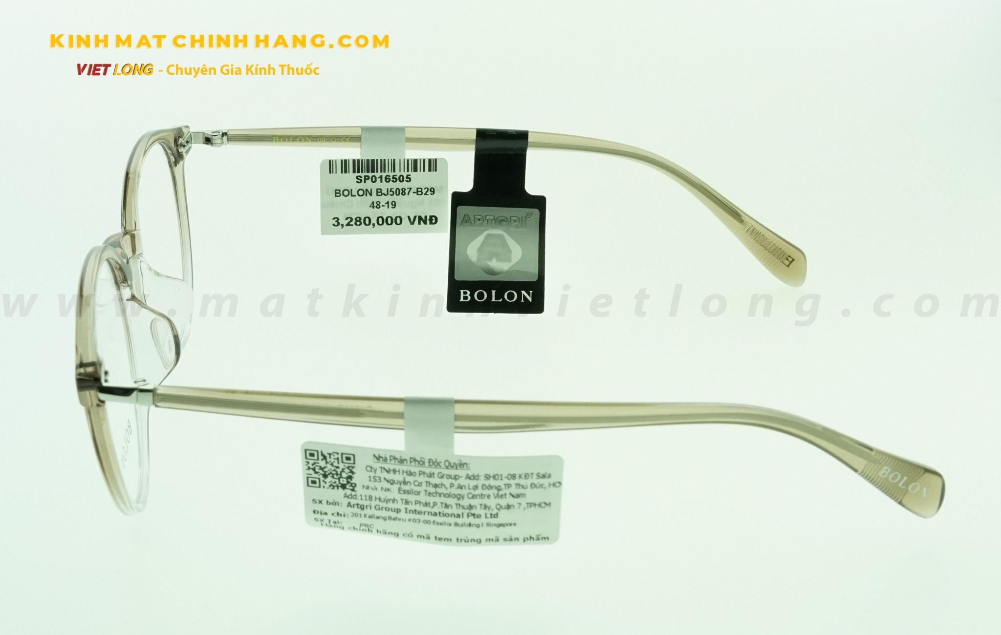 GỌNG KÍNH BOLON BJ5087-B29 48-19