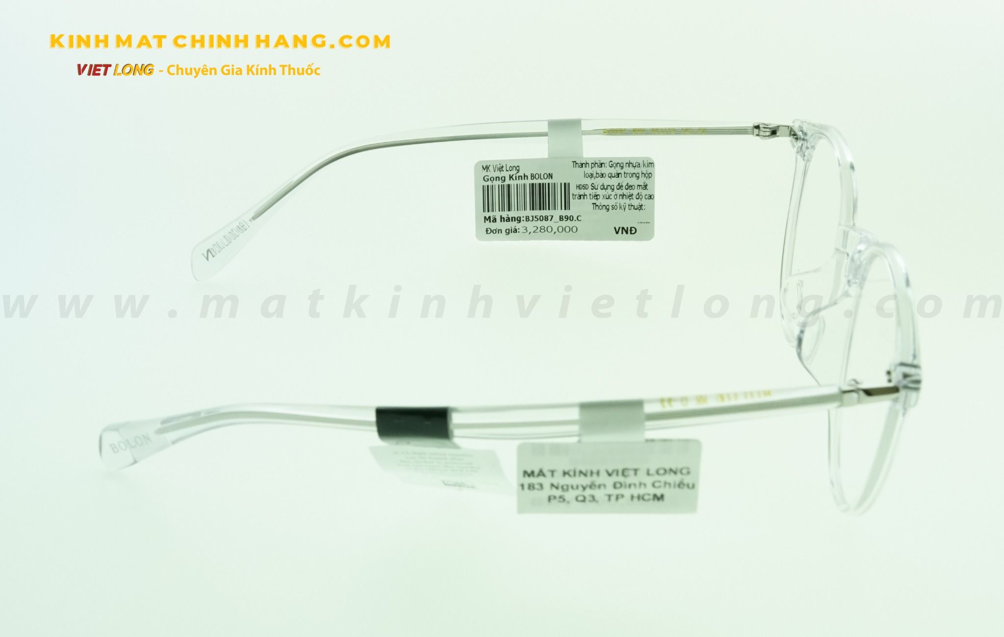 GỌNG KÍNH BOLON BJ5087-B90 48-19