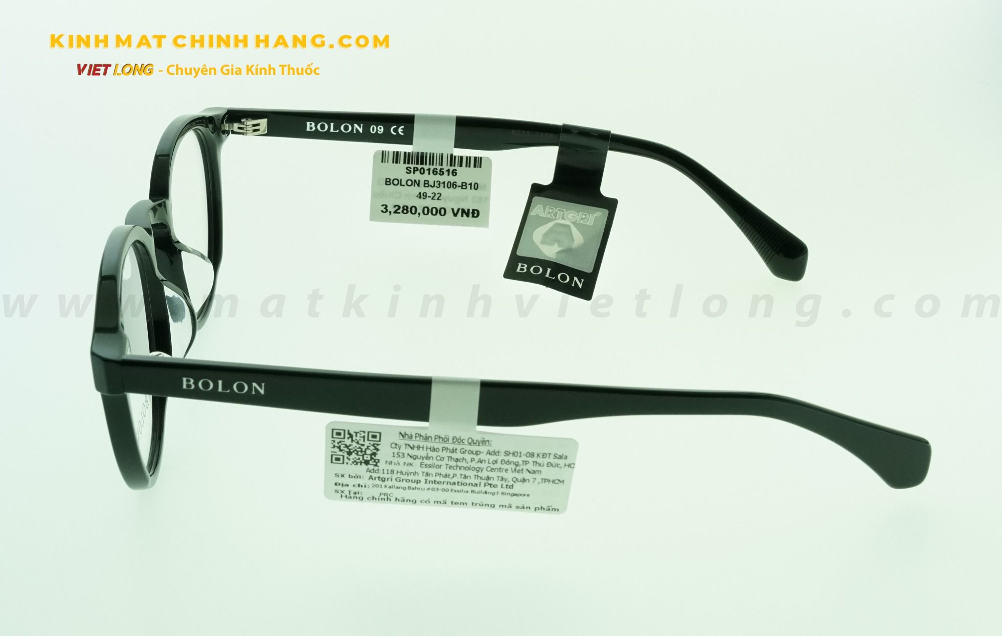 GỌNG KÍNH BOLON BJ3106-B10 49-22