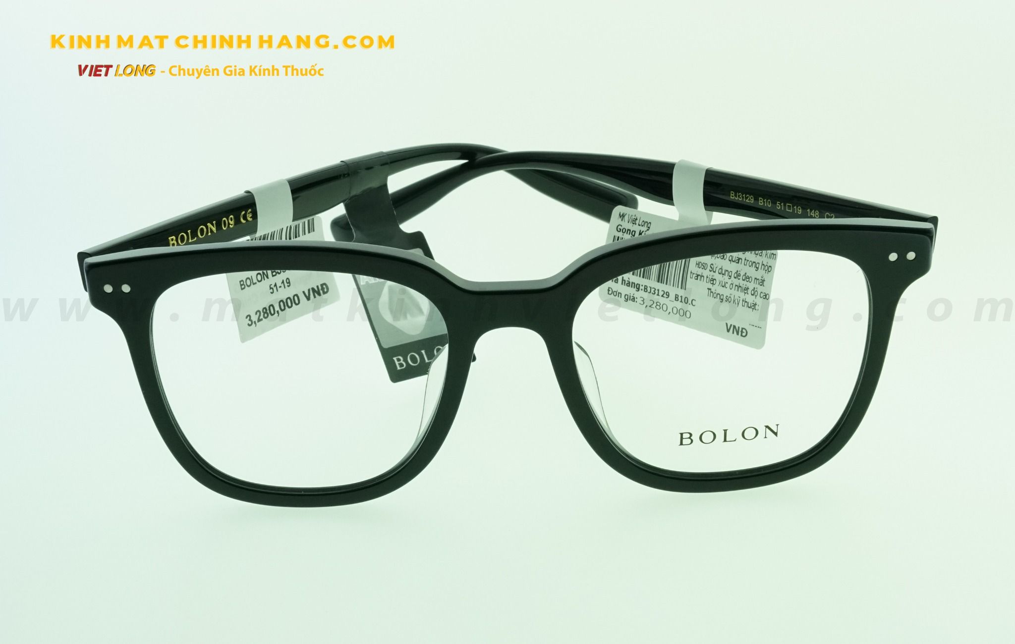 GỌNG KÍNH BOLON BJ3129-B10 51-19