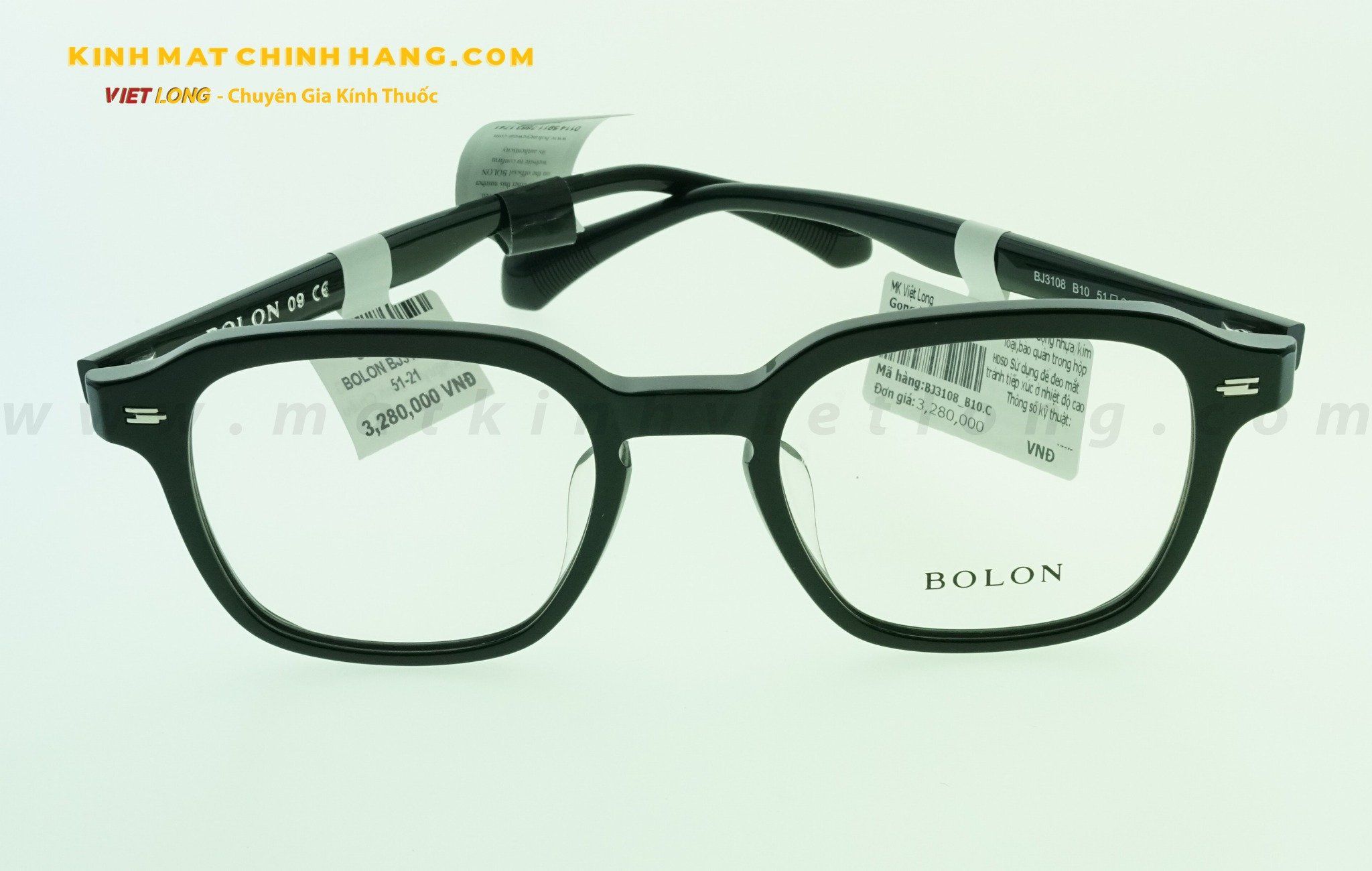 GỌNG KÍNH BOLON BJ3108-B10 51-21