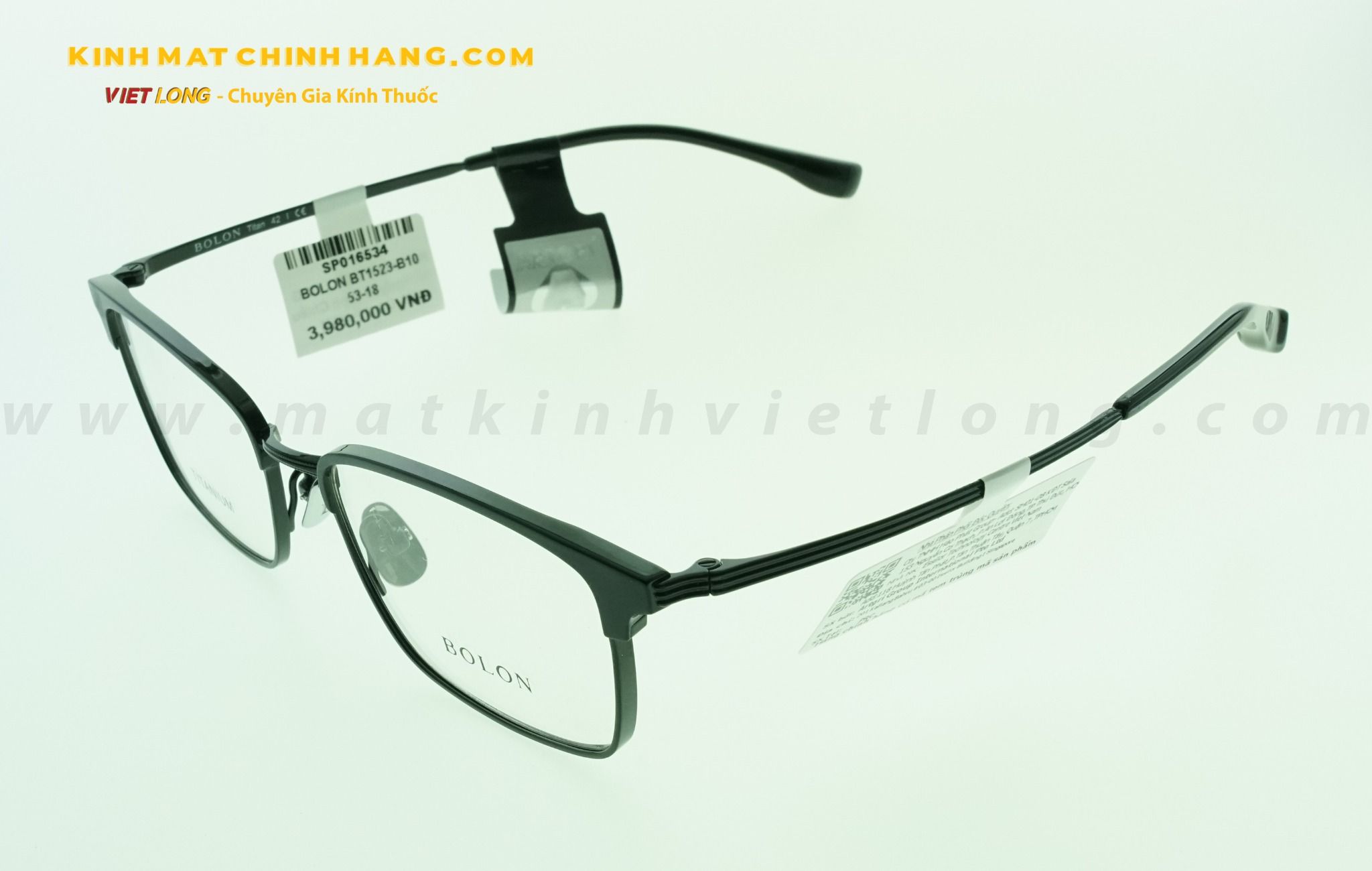 GỌNG KÍNH BOLON BT1523-B10 53-18