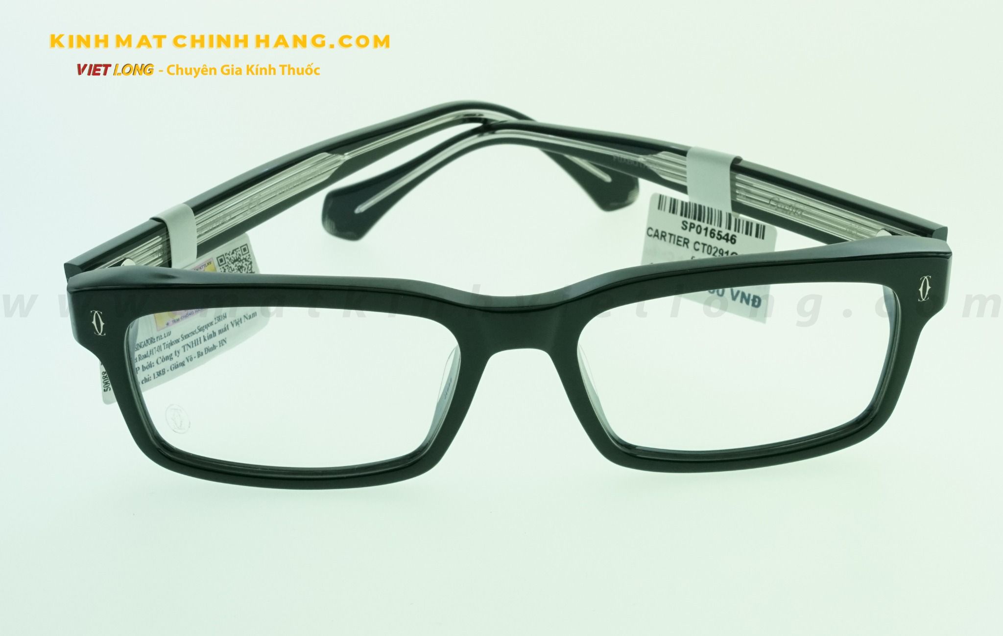  GỌNG KÍNH CARTIER CT0291OA-001 54-17 