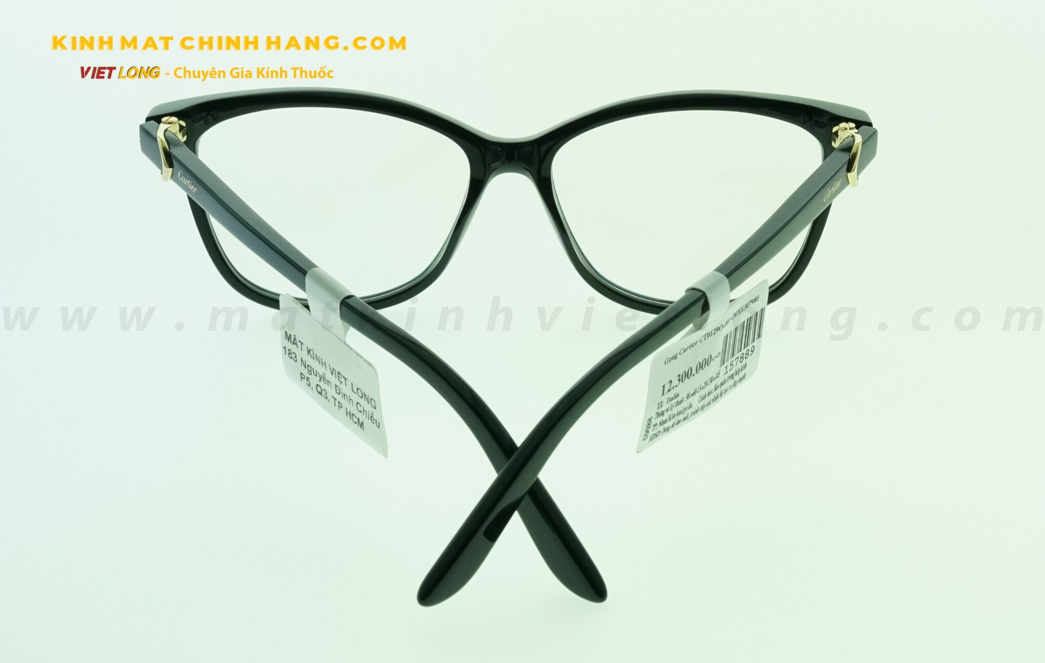 GỌNG KÍNH CARTIER CT0129O-001 53-15