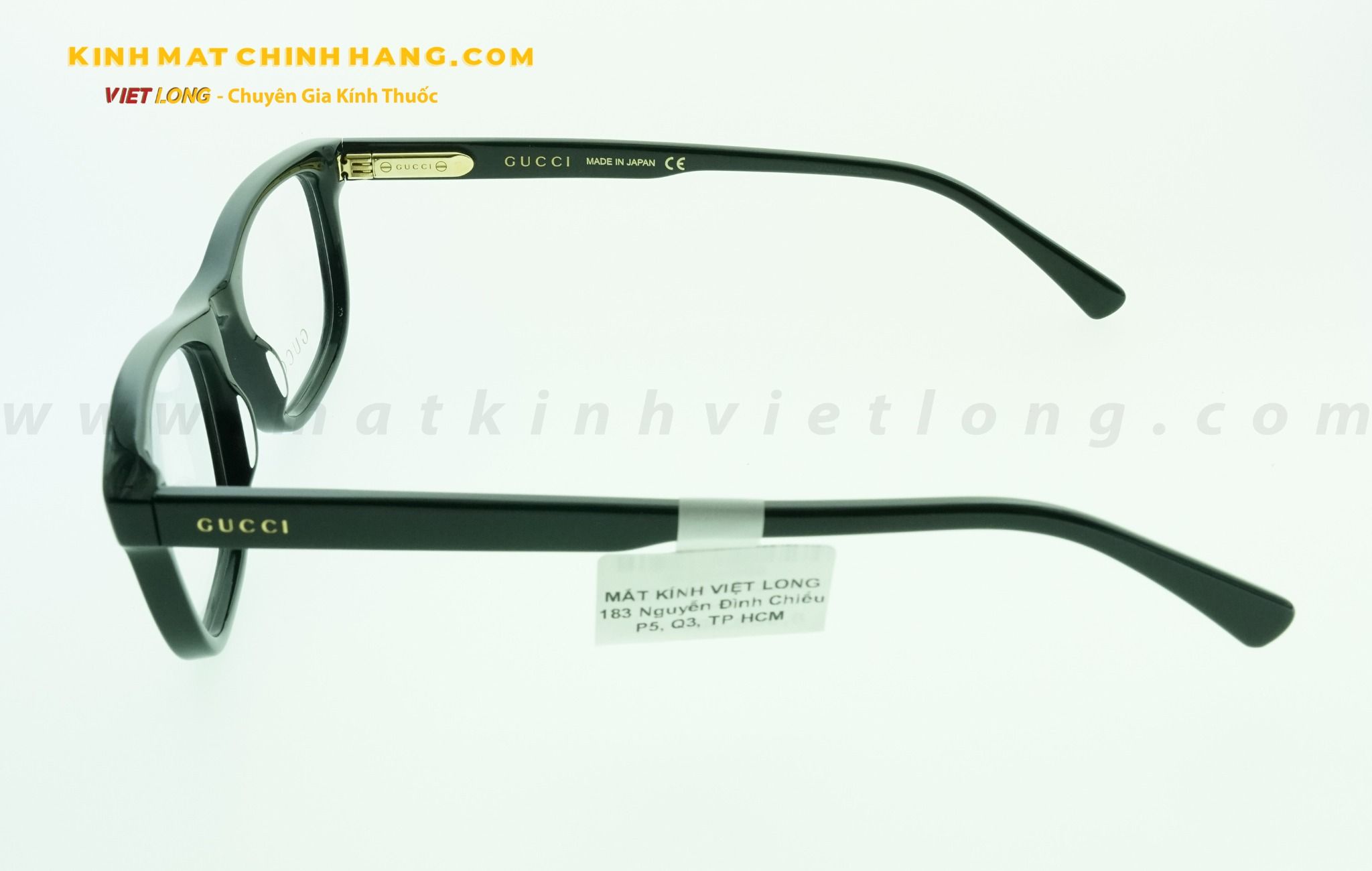  GỌNG KÍNH GUCCI GG1046O-001 53-18 