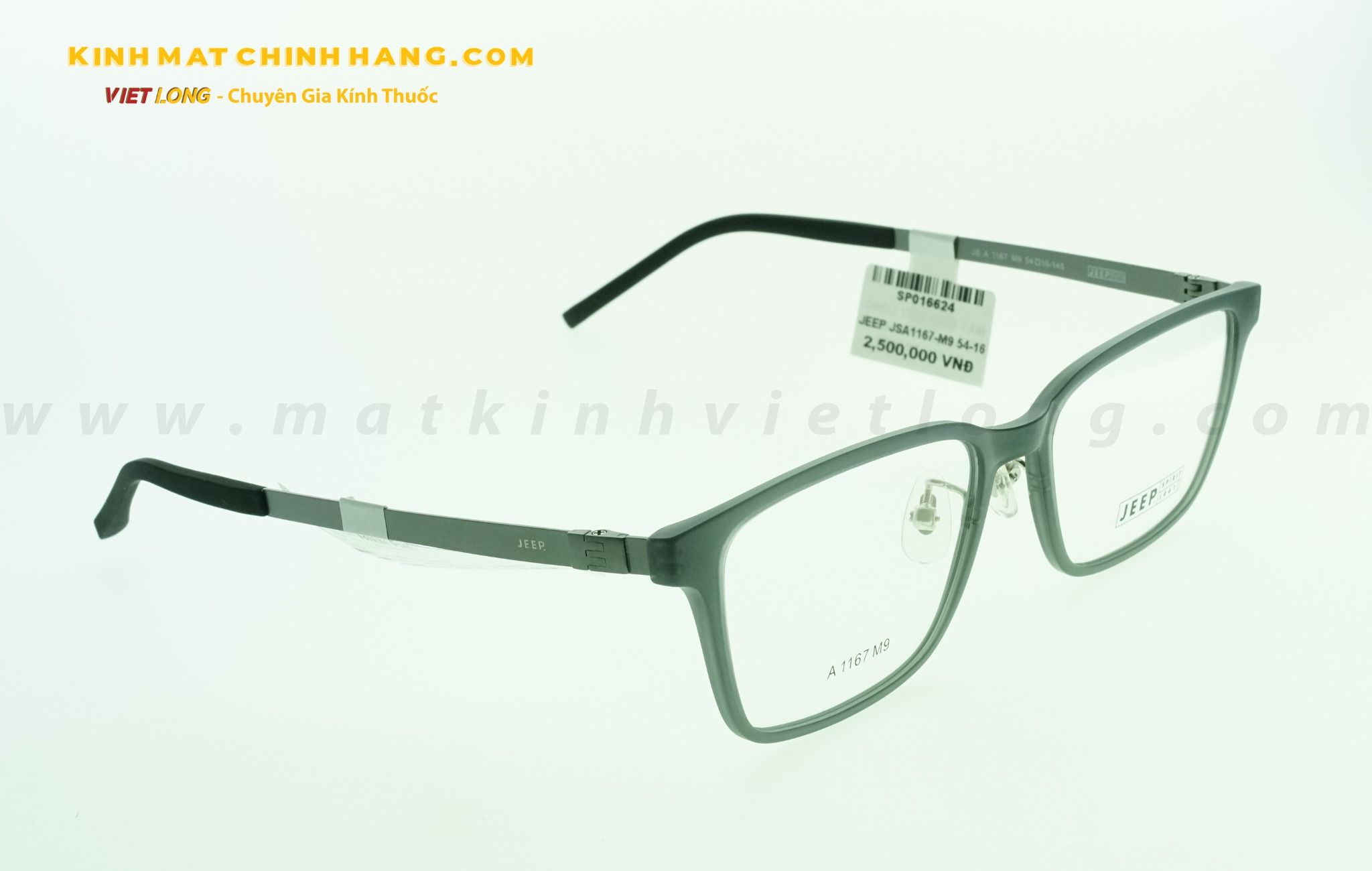 GỌNG KÍNH JEEP JSA1167-M9 54-16