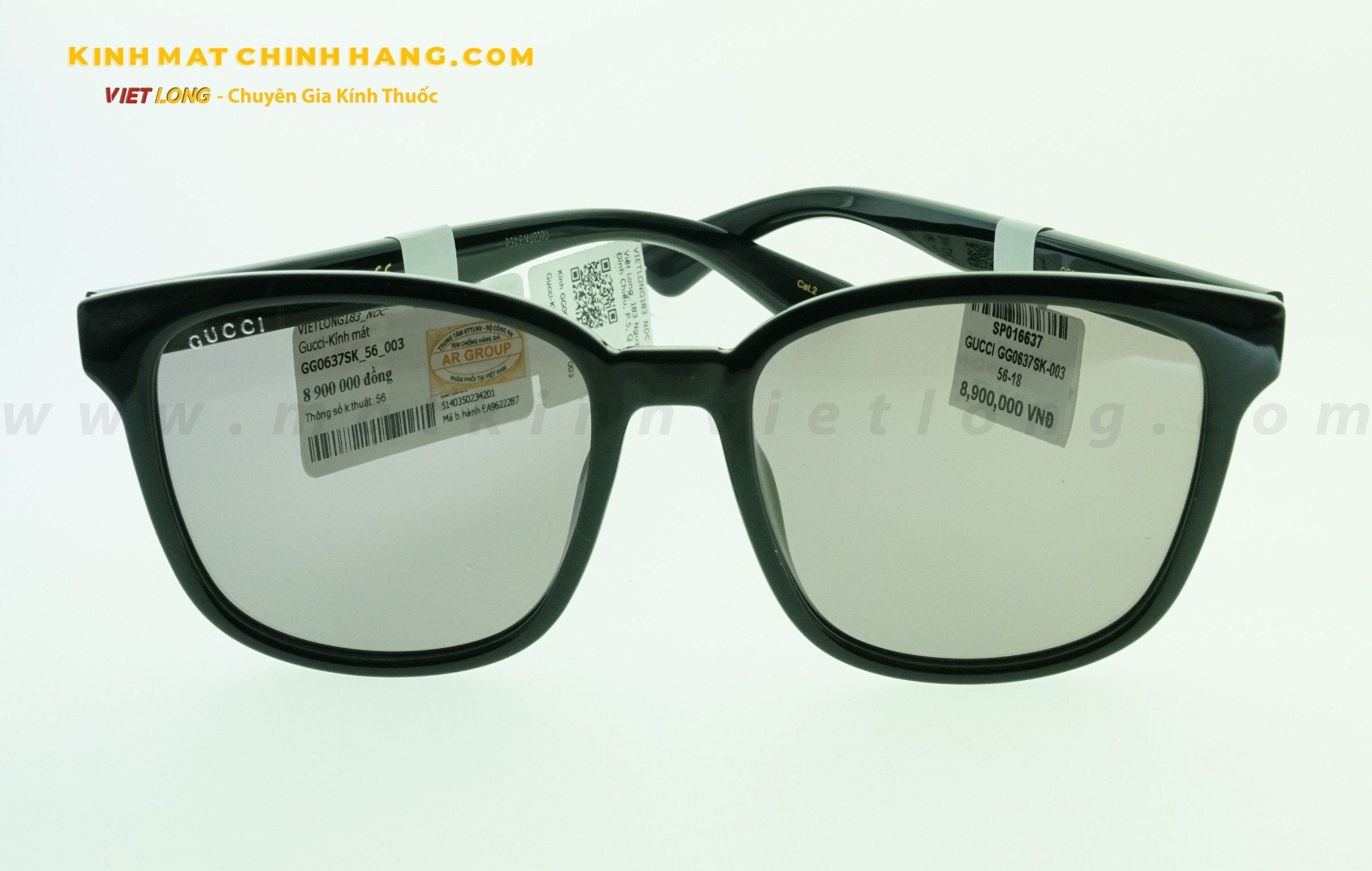 KÍNH MÁT GUCCI GG0637SK-003 56-18