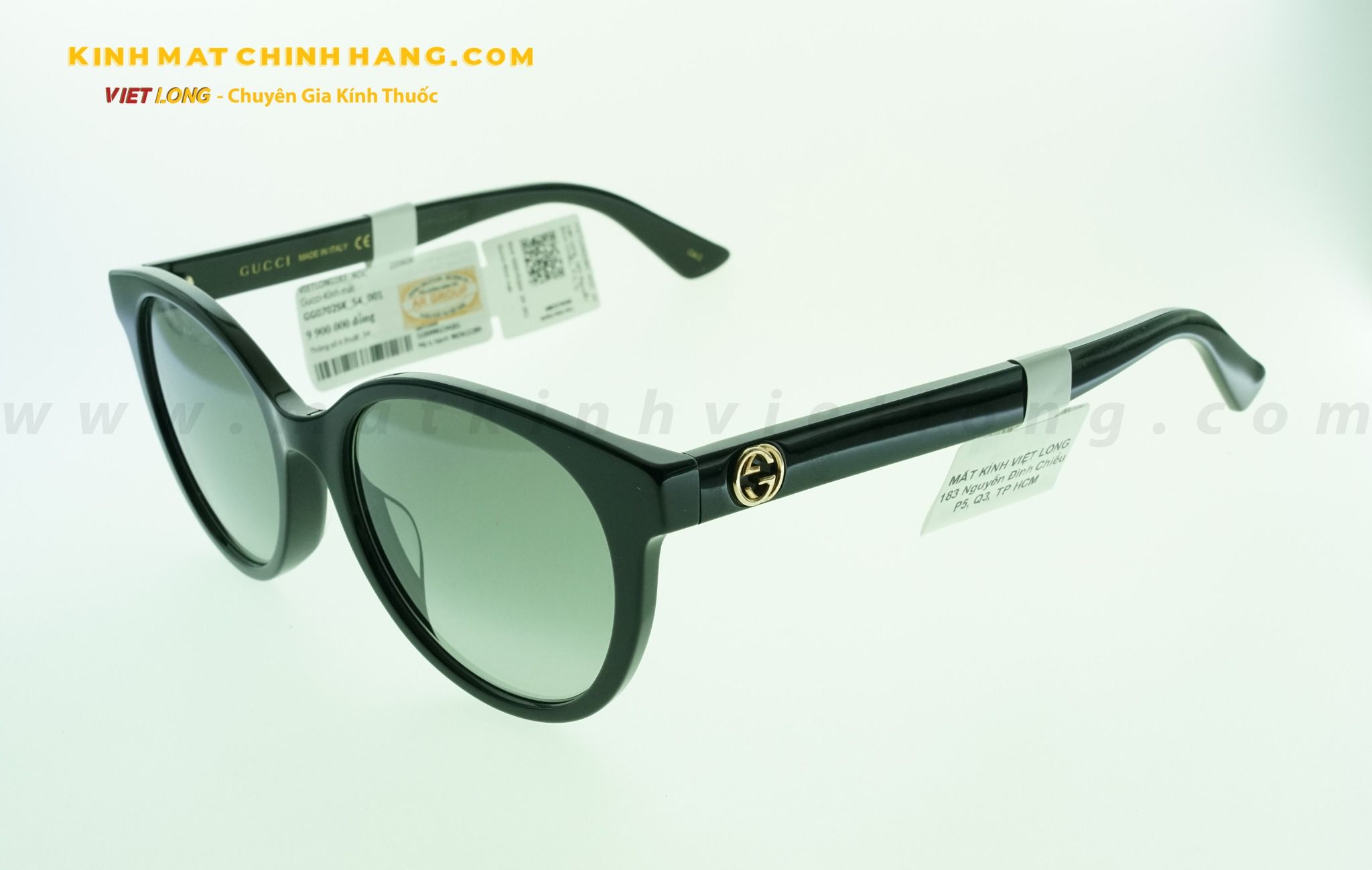 KÍNH MÁT GUCCI GG0702SK-001 54-19