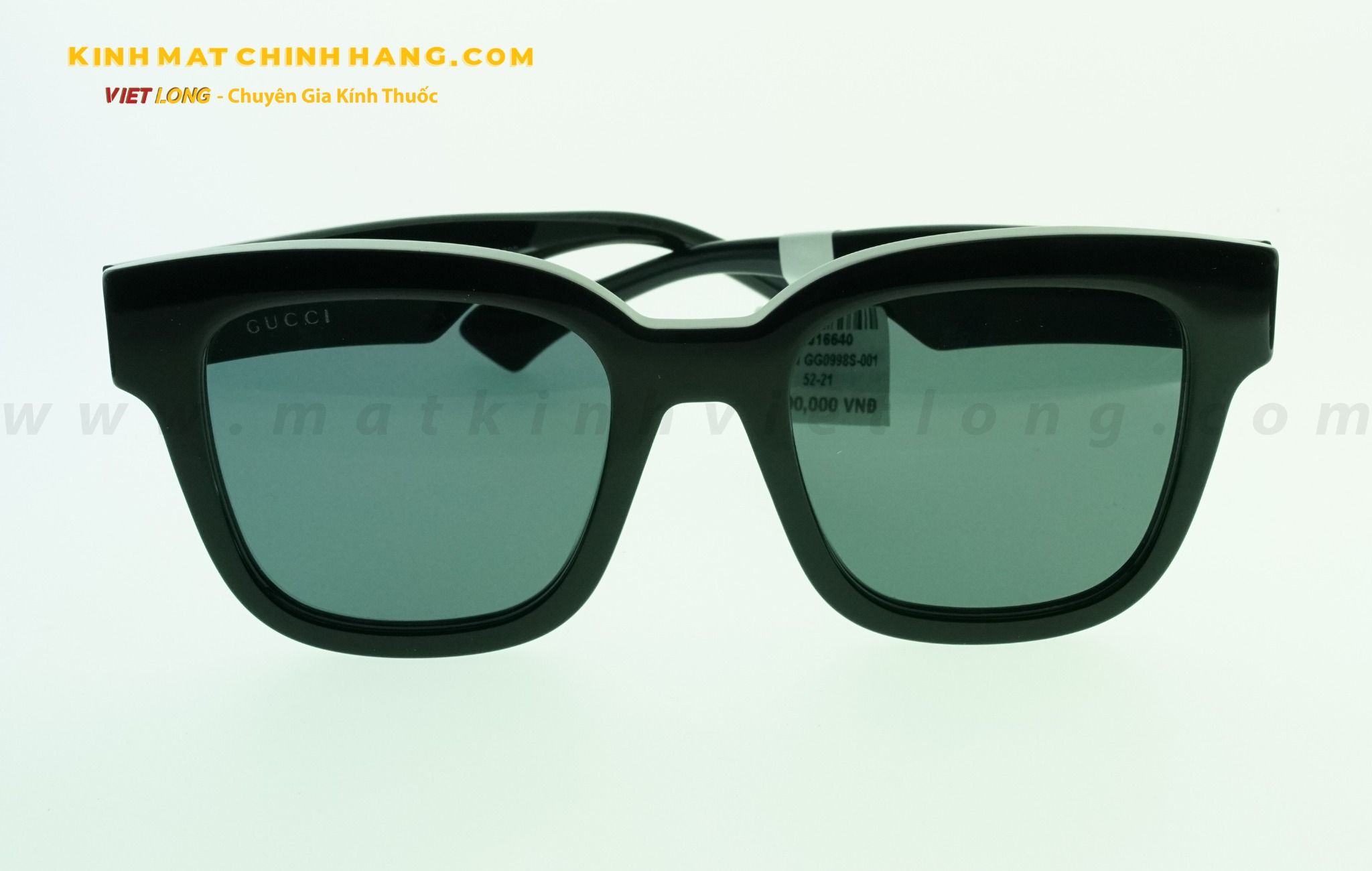 KÍNH MÁT GUCCI GG0998S-001 52-21