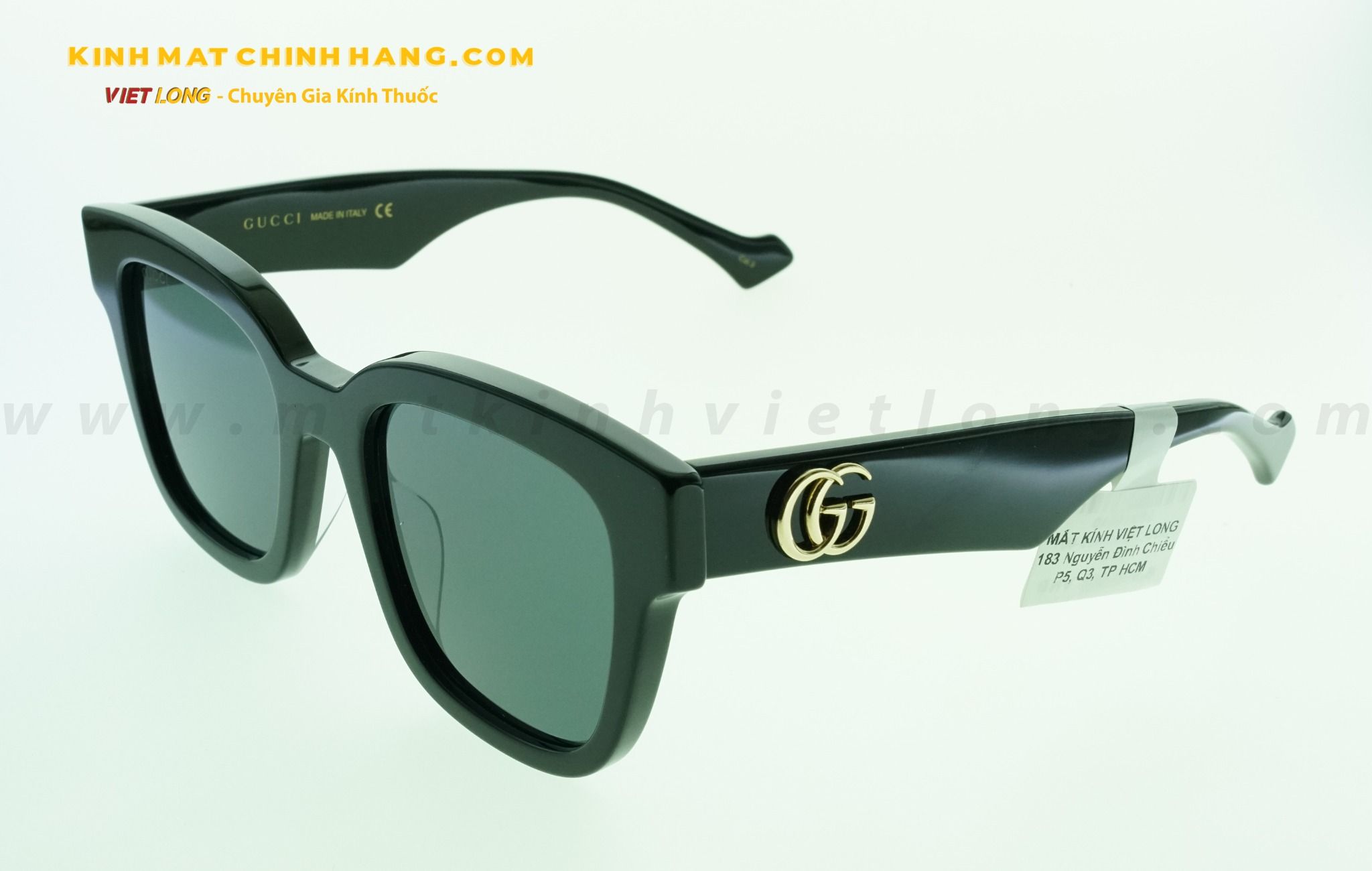  KÍNH MÁT GUCCI GG0998S-001 52-21 