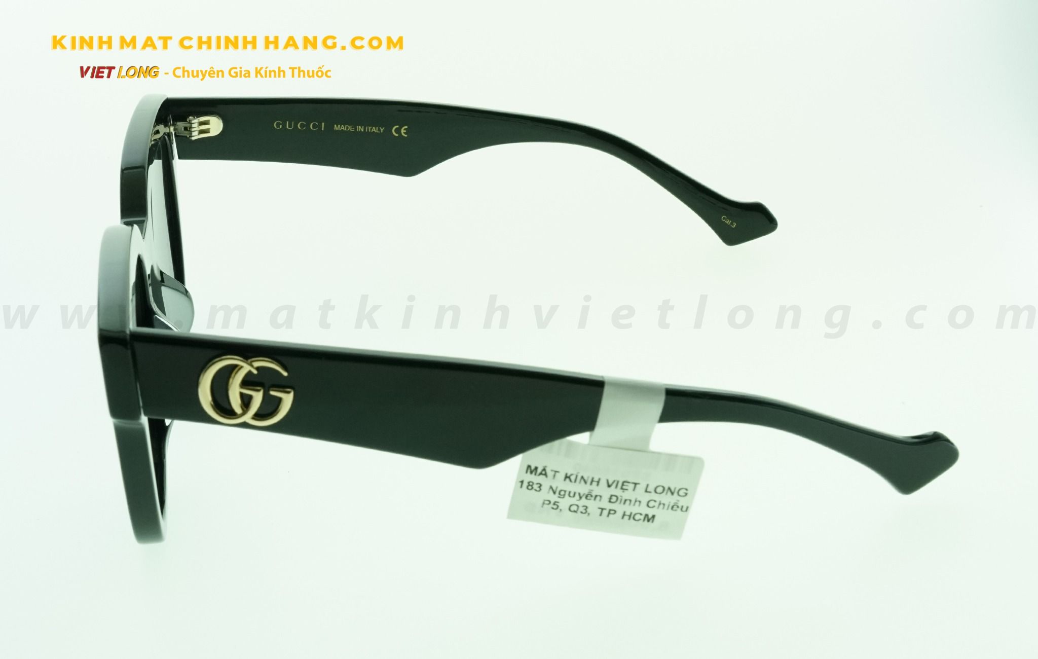  KÍNH MÁT GUCCI GG0998S-001 52-21 