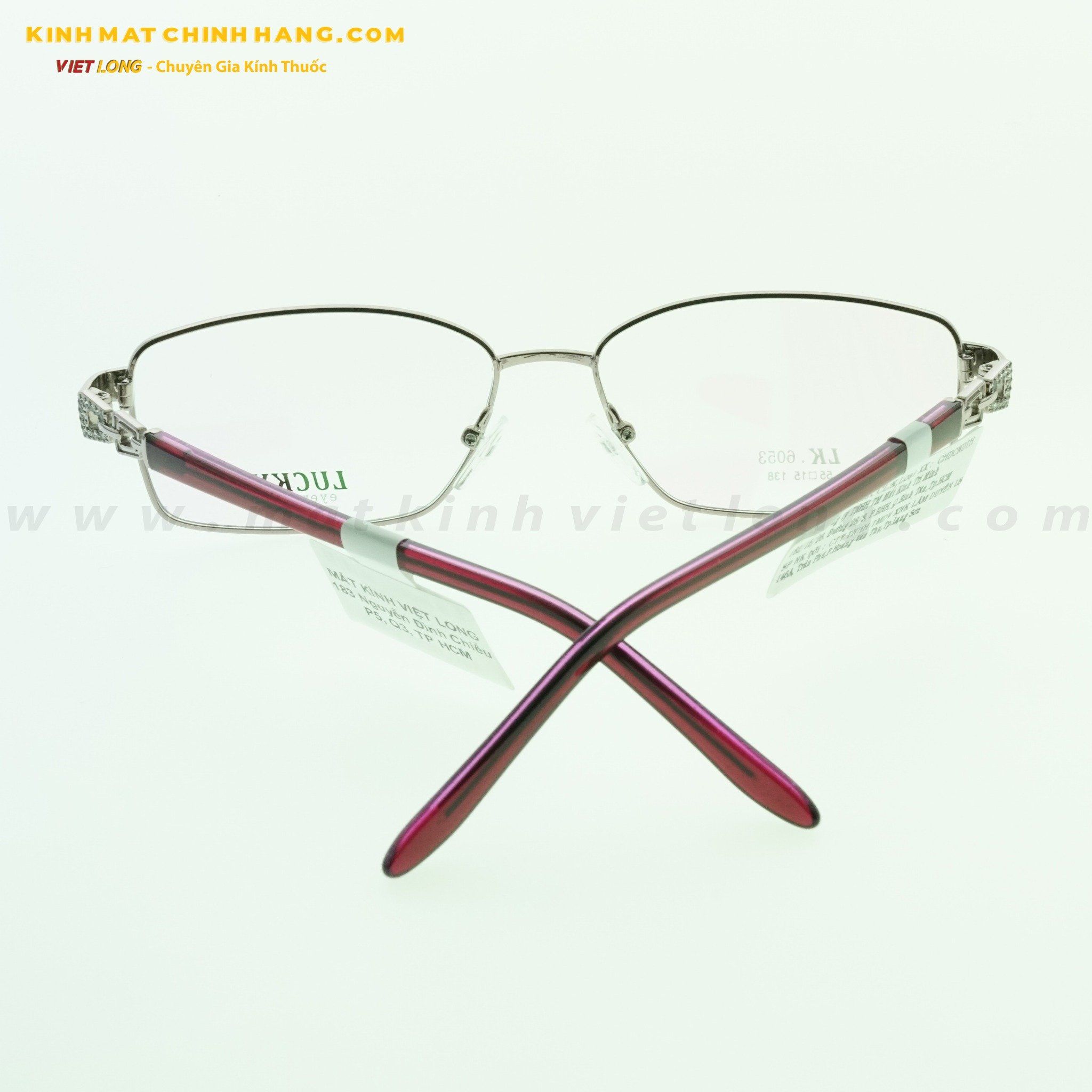 GỌNG KÍNH LUCKY LK6053-PKA 55-15