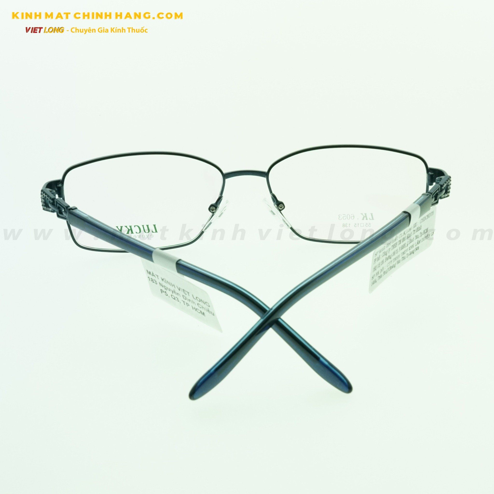 GỌNG KÍNH LUCKY LK6053-BLS 55-15