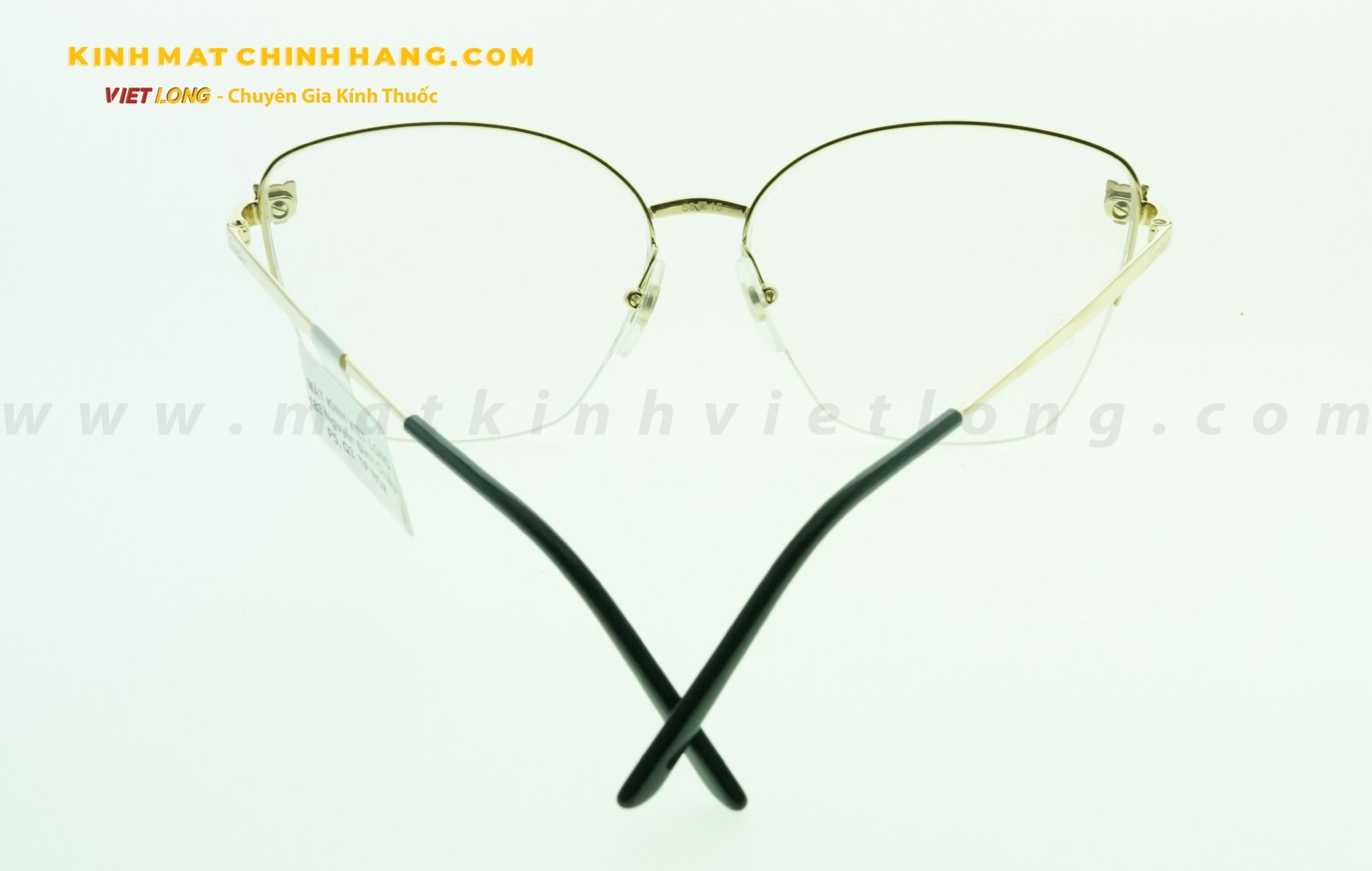  GỌNG KÍNH CARTIER CT0345O-001 55-18 