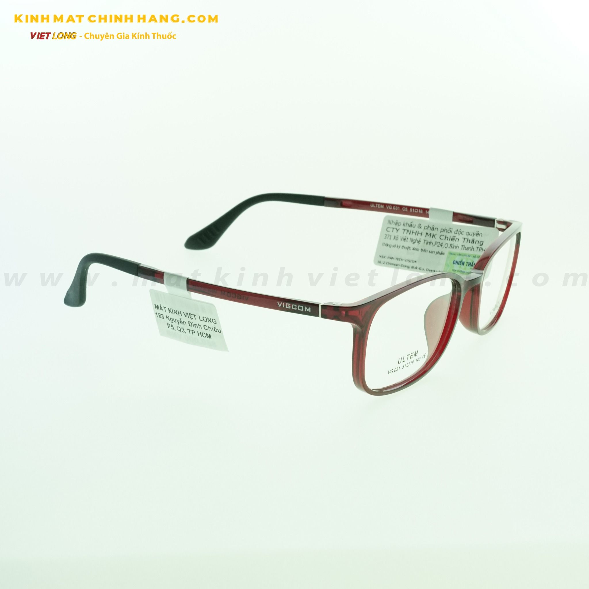 GỌNG KÍNH VIGCOM VG031-C5 51-18