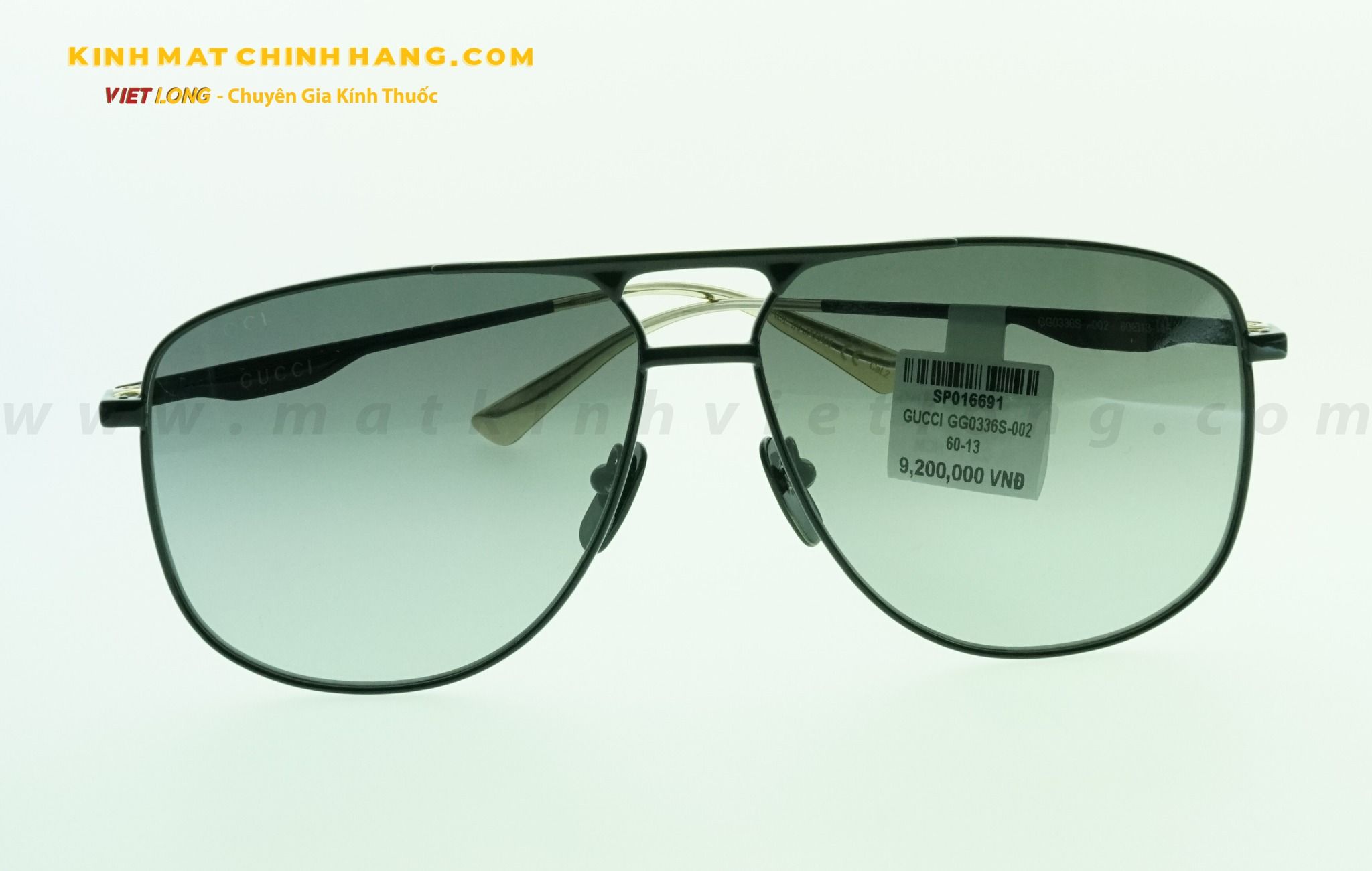  KÍNH MÁT GUCCI GG0336S-002 60-13 