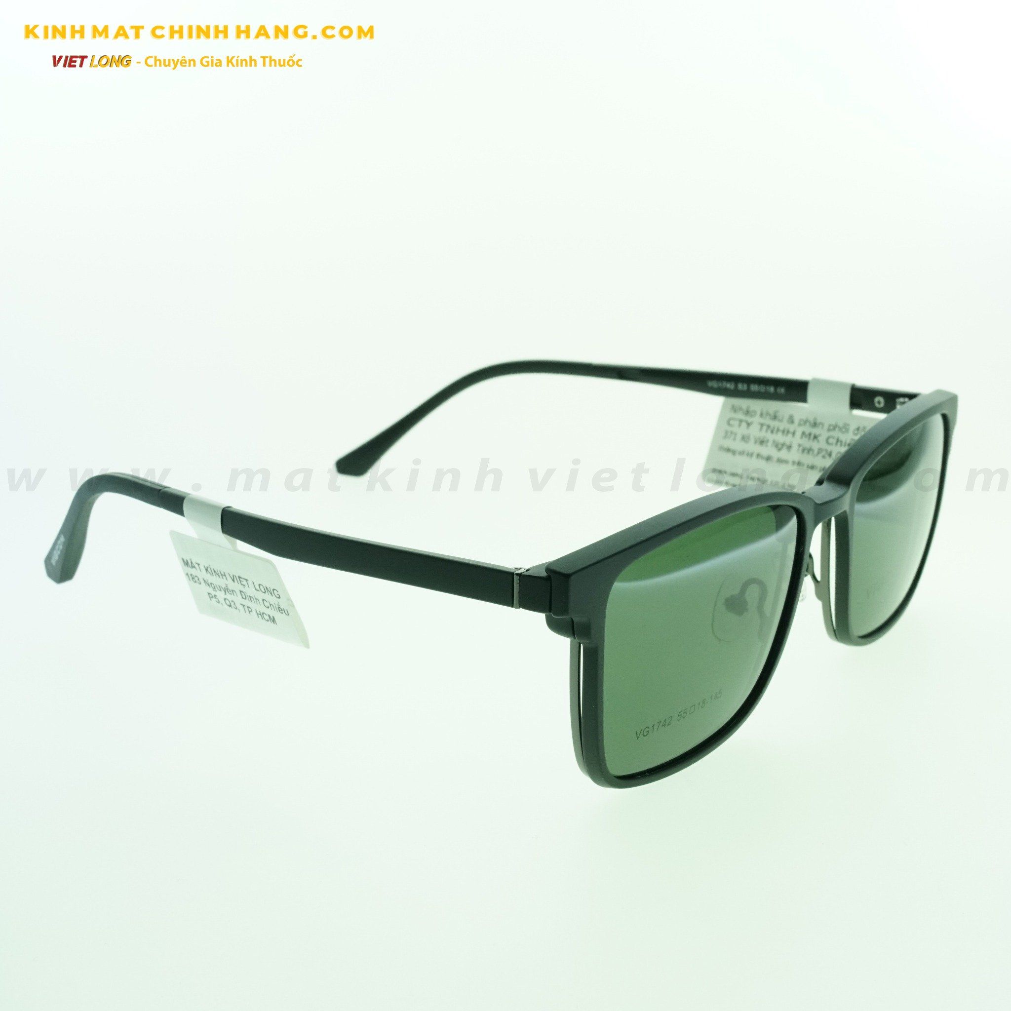 GỌNG KÍNH CLIP VIGCOM VG1742-S3 55-18
