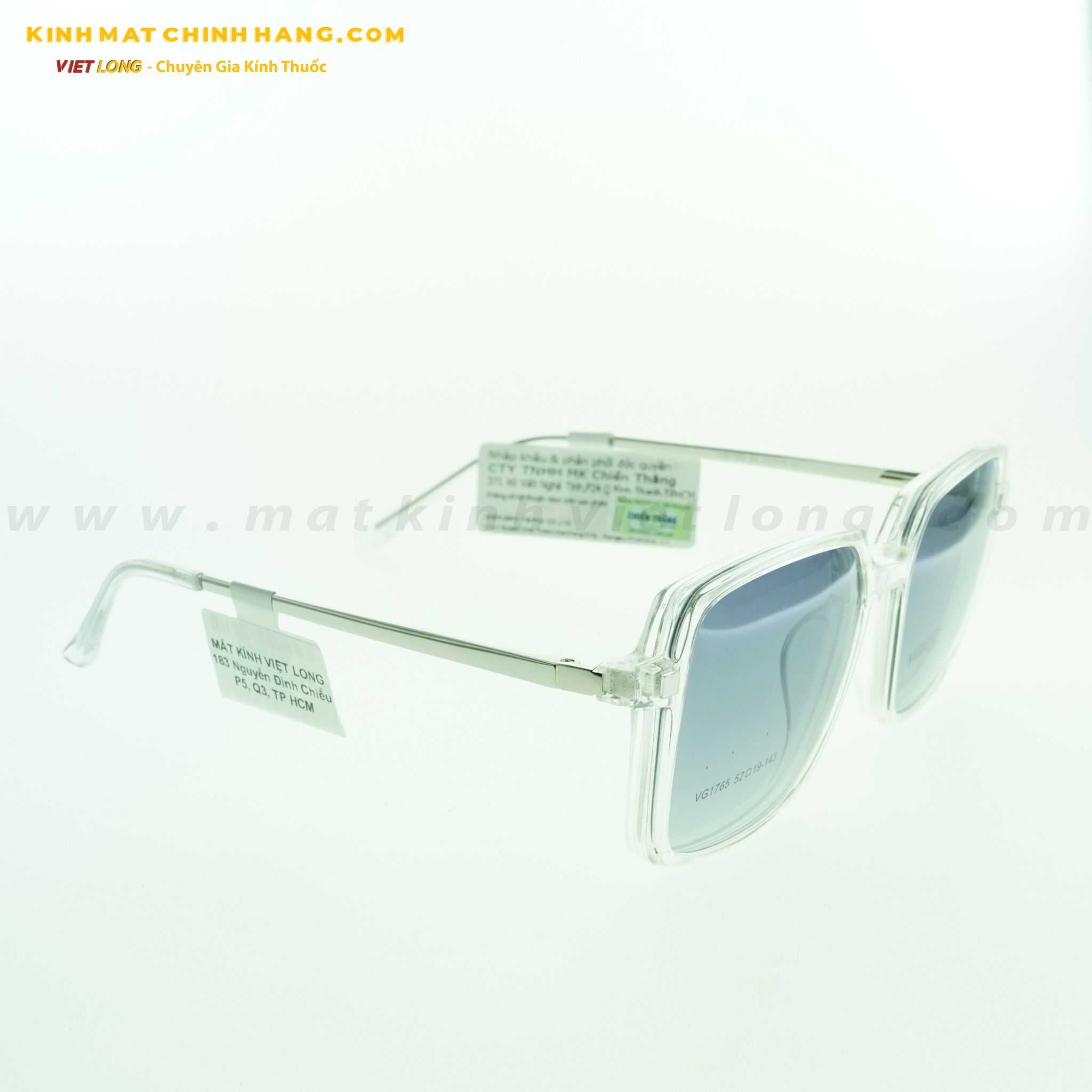 GỌNG KÍNH CLIP VIGCOM VG1765-S5 52-19