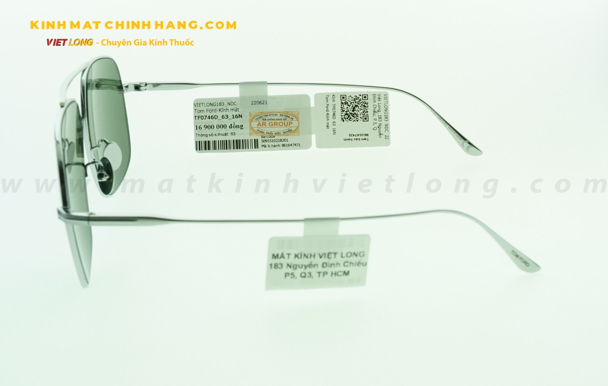 KÍNH MÁT TOMFORD TF746D-16N 63-12