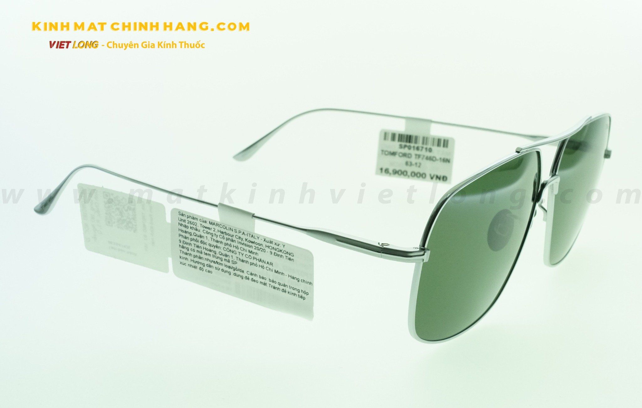 KÍNH MÁT TOMFORD TF746D-16N 63-12