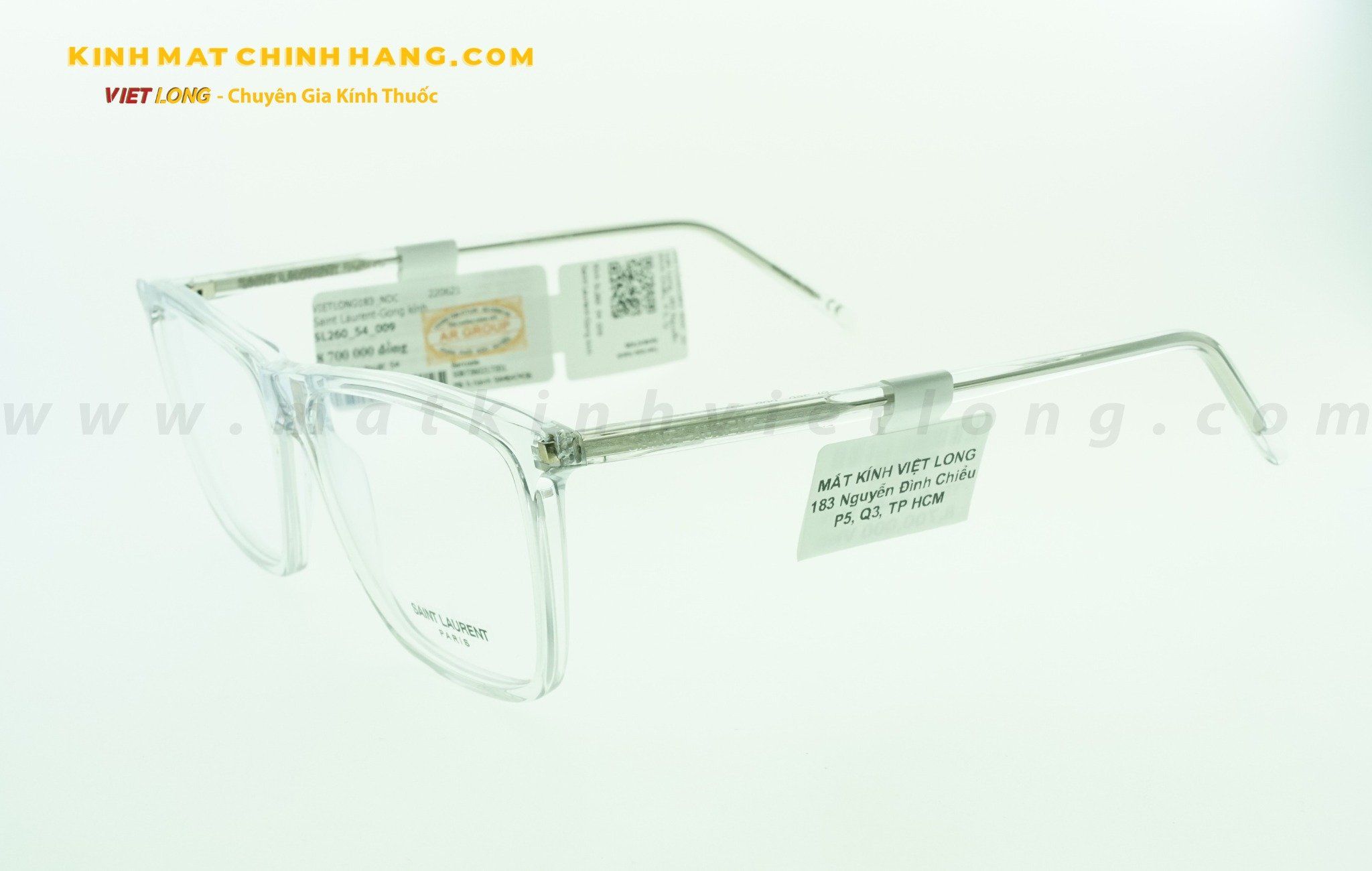  GỌNG KÍNH YSL SL260-009 54-15 