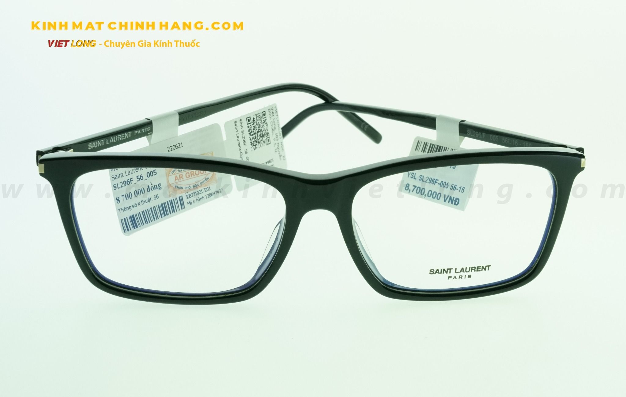  GỌNG KÍNH YSL SL296F-005 56-16 