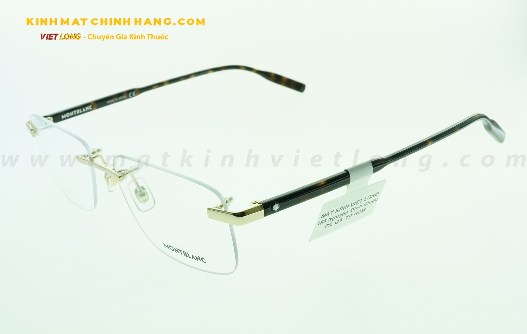 GỌNG KÍNH MONTBLANC MB0088O-003 56-18