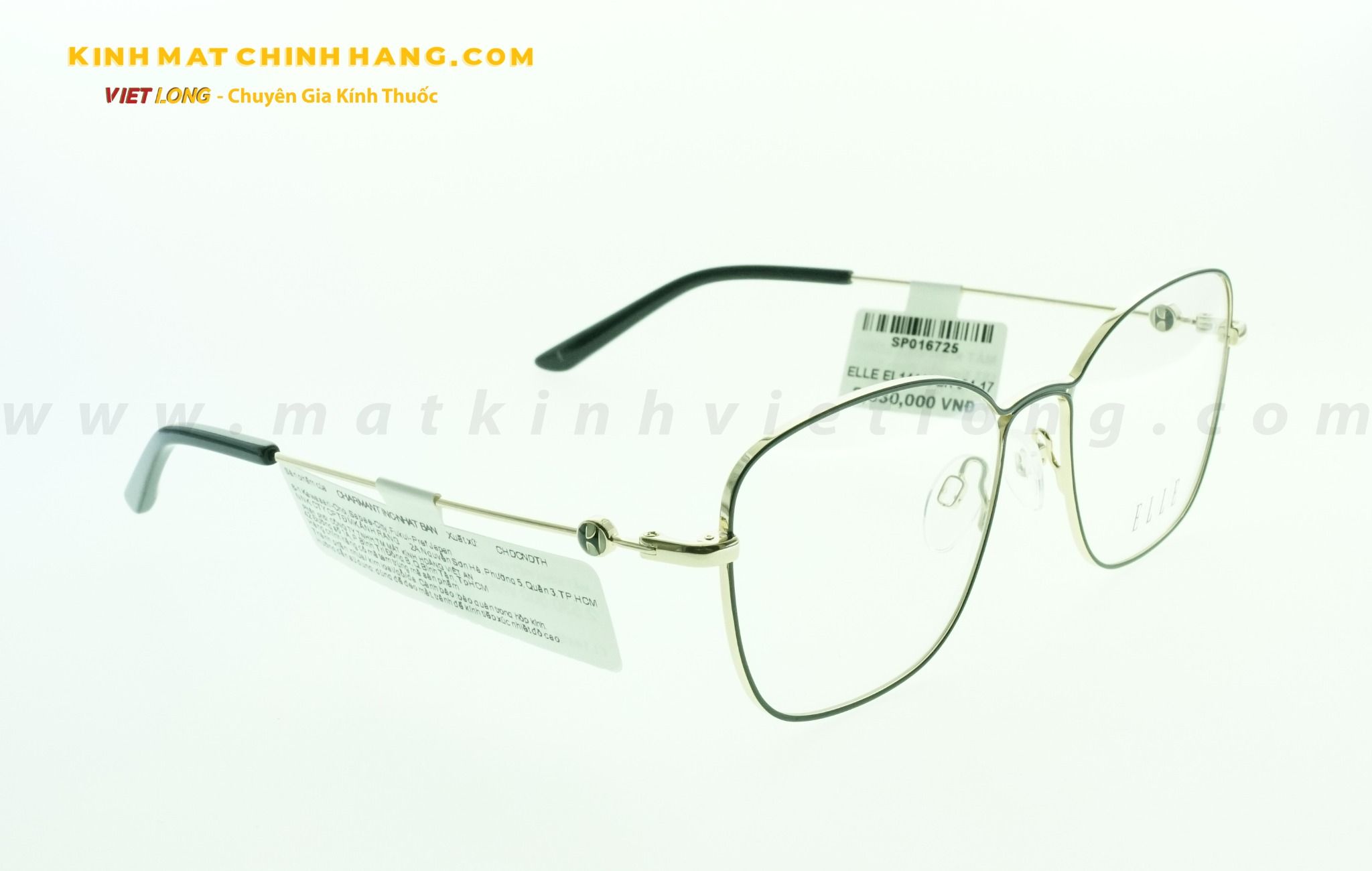 GỌNG KÍNH ELLE EL14446-BK 54-17