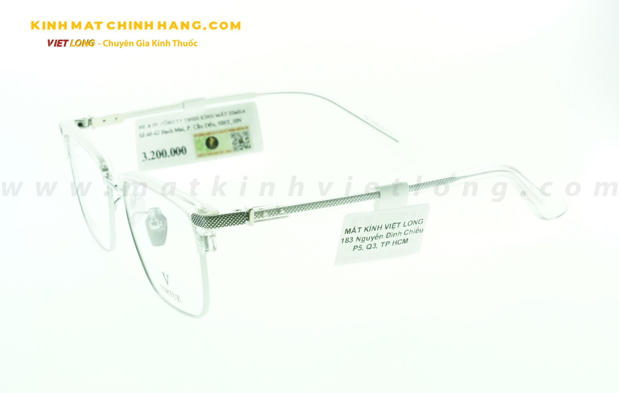 GỌNG KÍNH VIRTUE 6017-C2 53-17