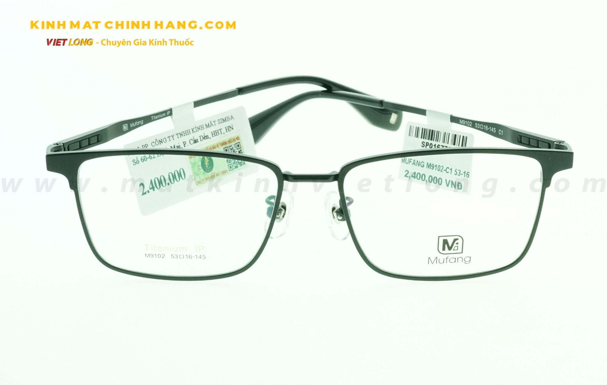 GỌNG KÍNH MUFANG M9102-C1 53-16
