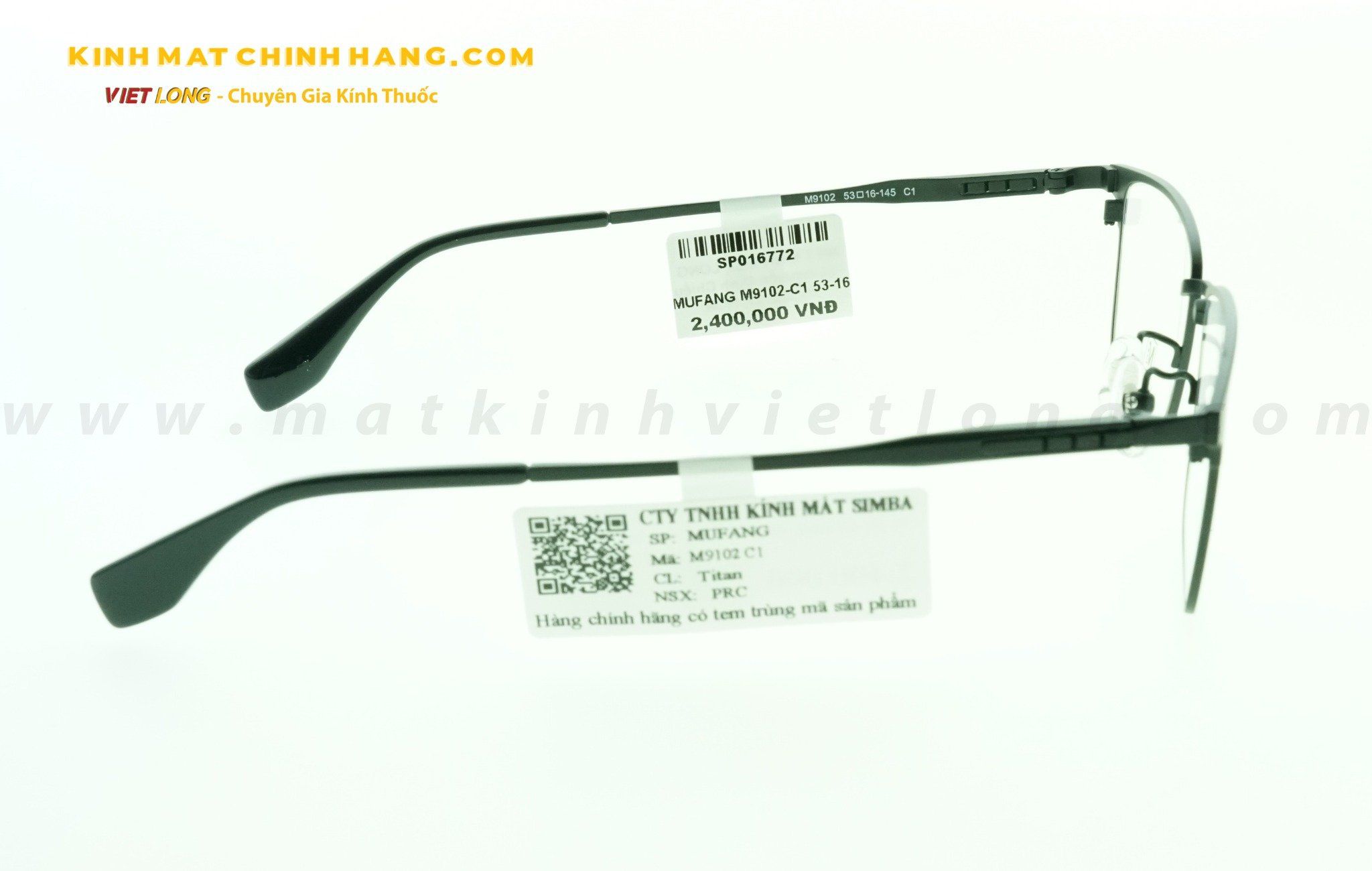 GỌNG KÍNH MUFANG M9102-C1 53-16