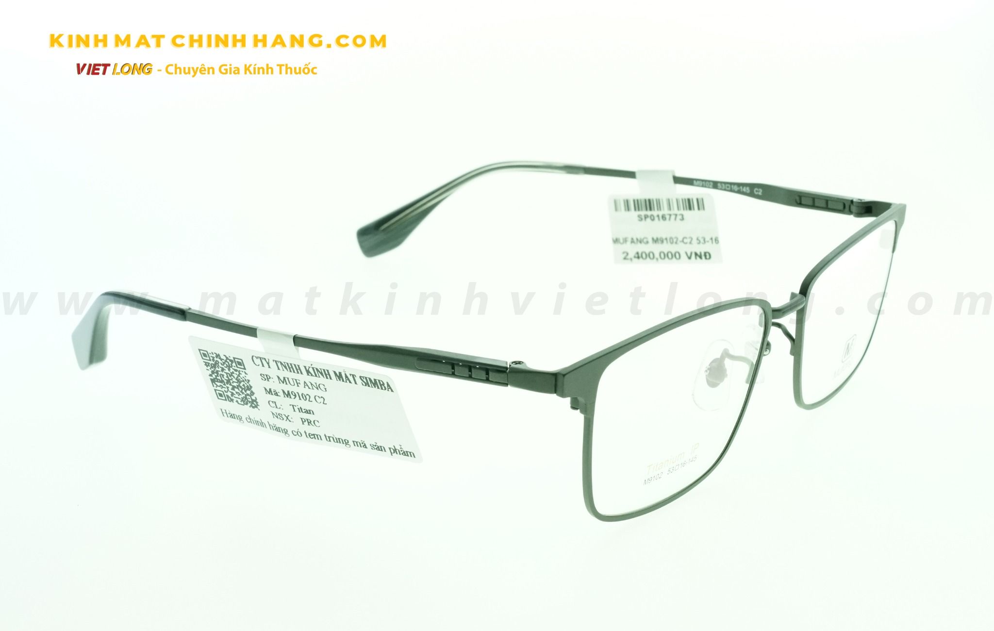 GỌNG KÍNH MUFANG M9102-C2 53-16