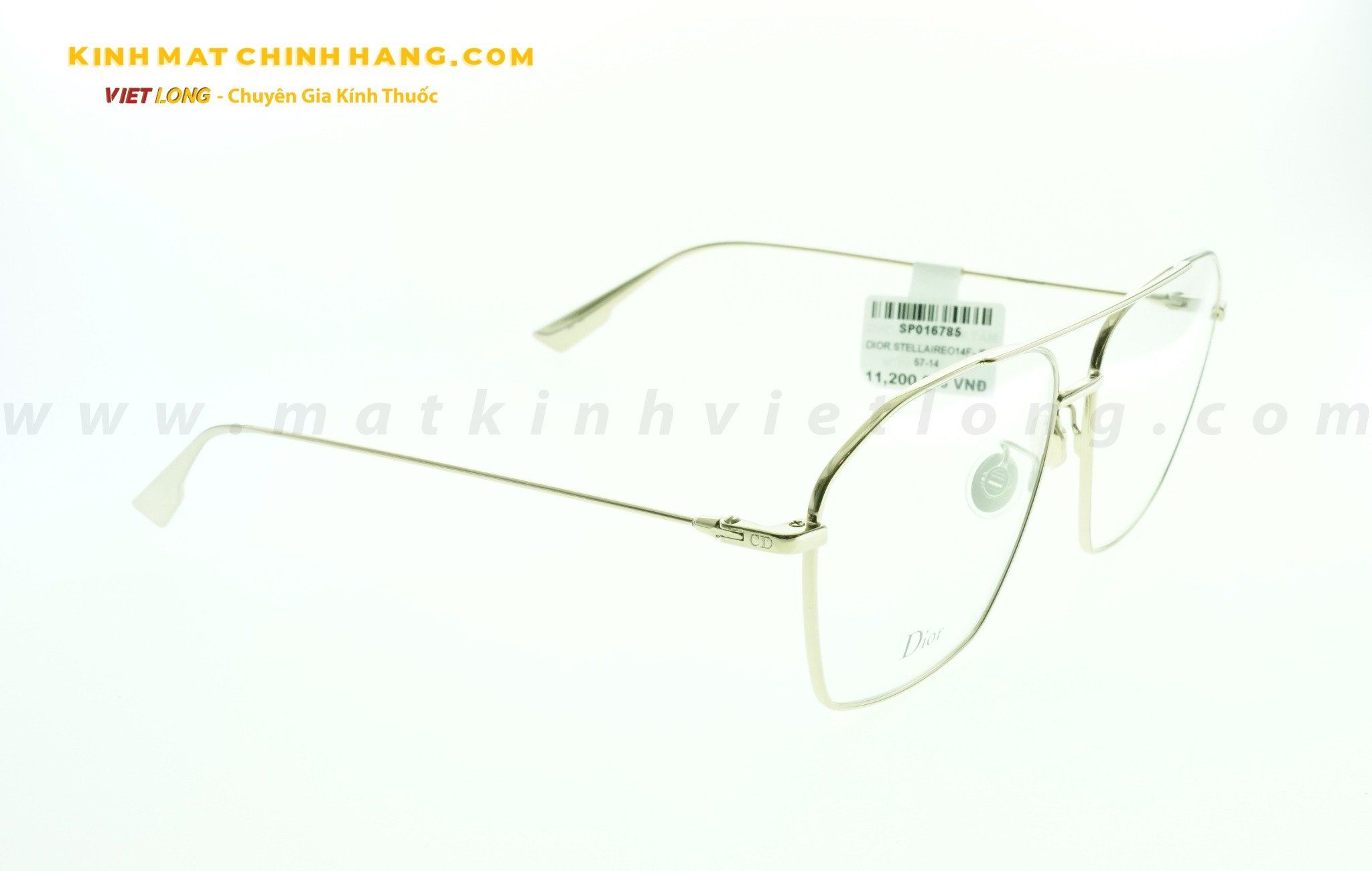 GỌNG KÍNH DIOR STELLAIREO14F-J5G 57-14