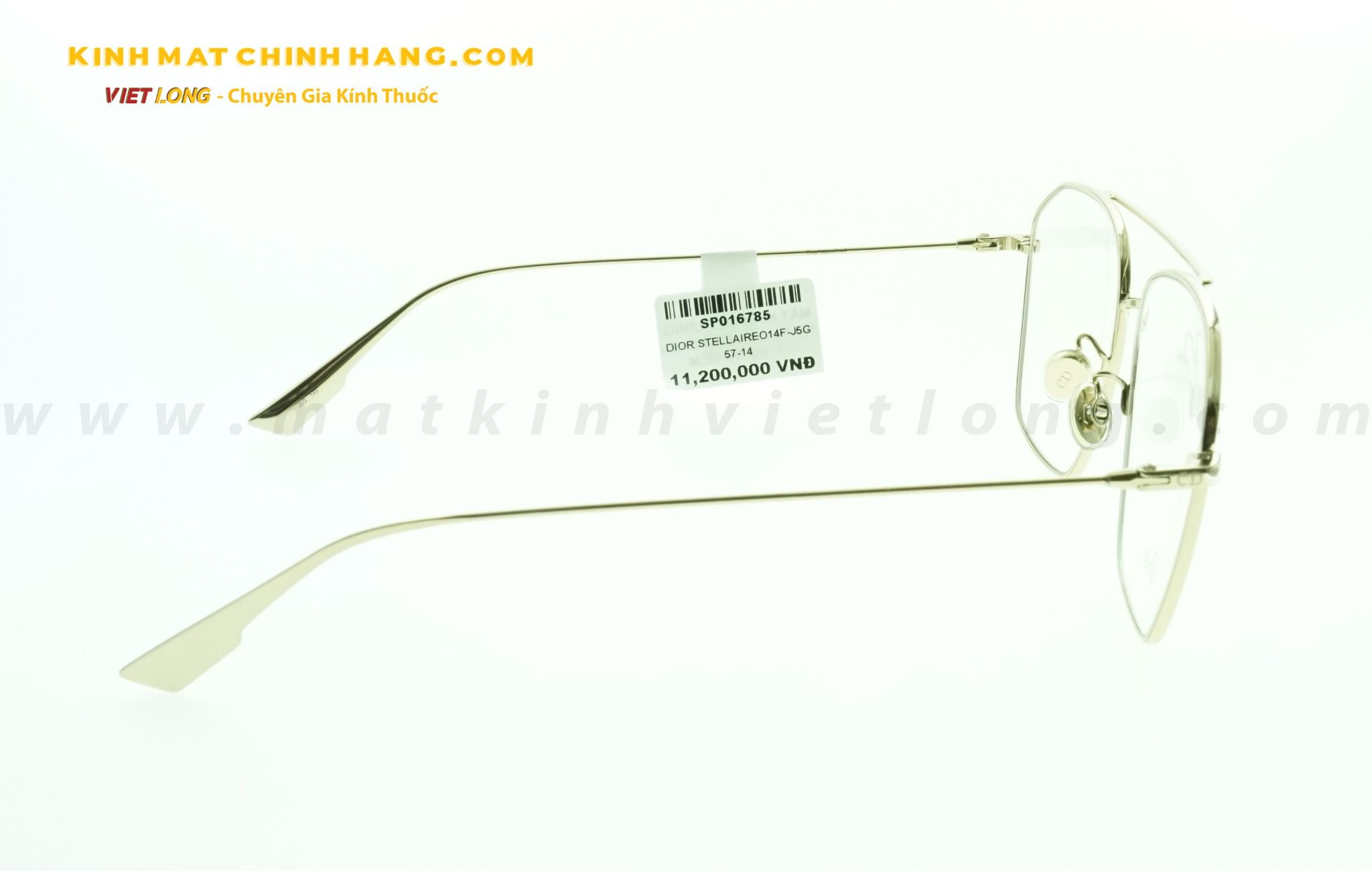 GỌNG KÍNH DIOR STELLAIREO14F-J5G 57-14