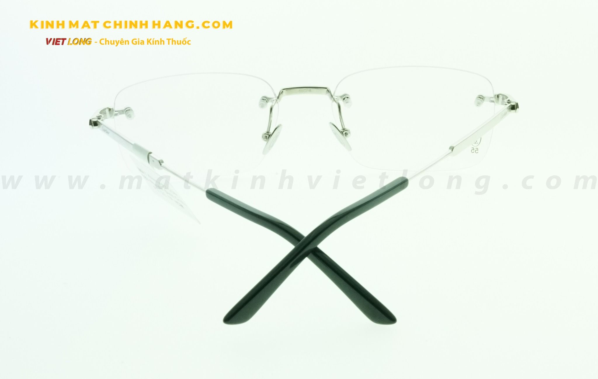  GỌNG KÍNH CARTIER CT0349O-002 55-18 