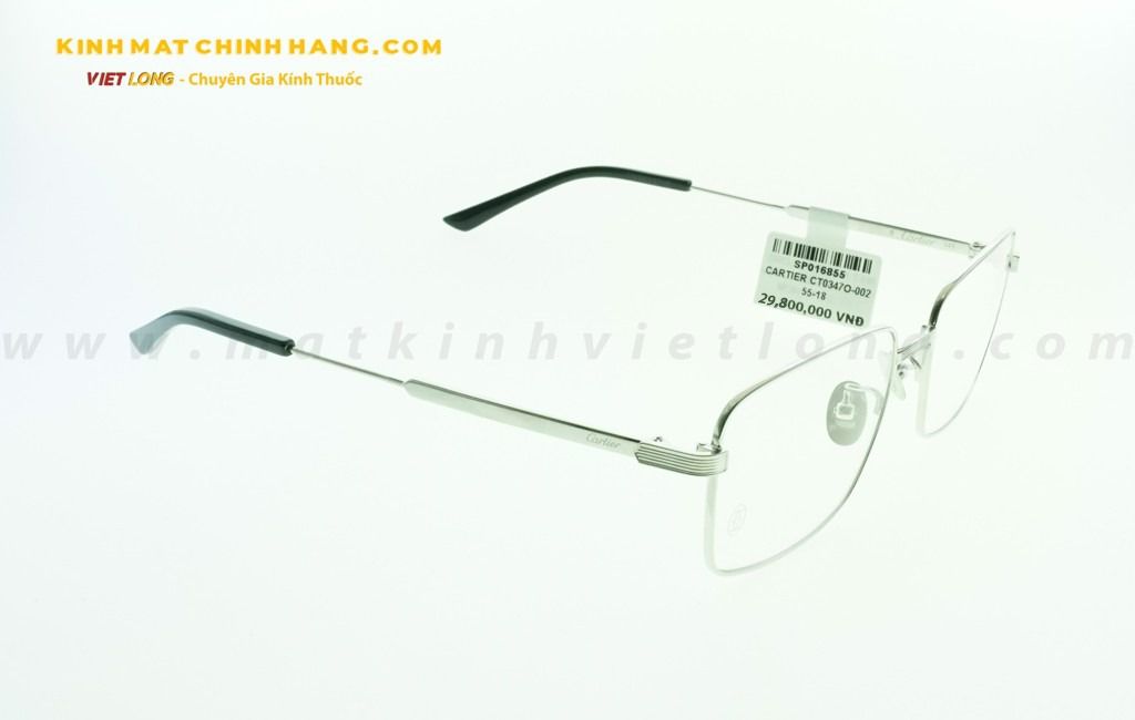 GỌNG KÍNH CARTIER CT0347O-002 55-18
