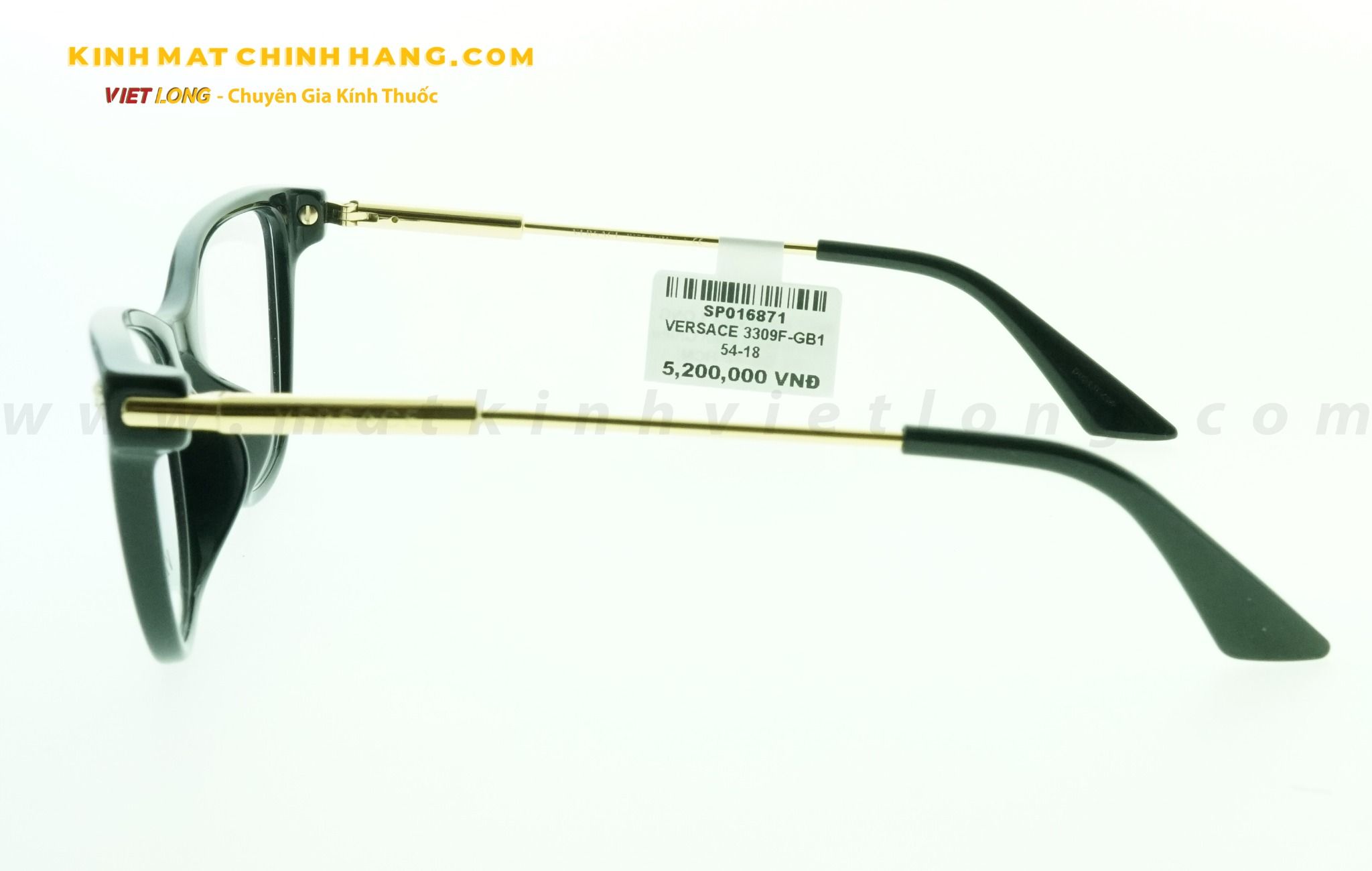  GỌNG KÍNH VERSACE 3309F-GB1 54-18 