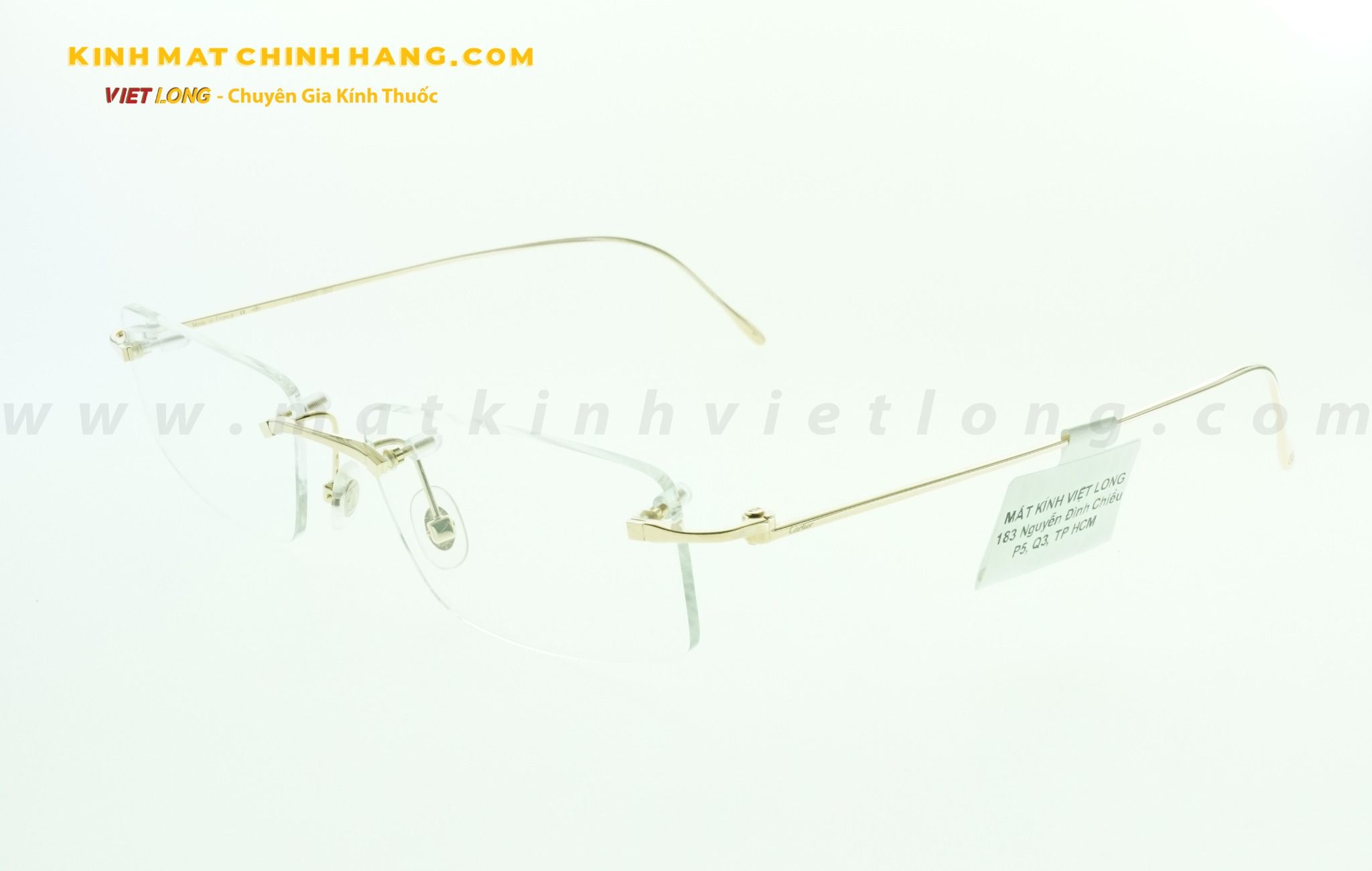  GỌNG KÍNH CARTIER CT0070O-003 56-16 