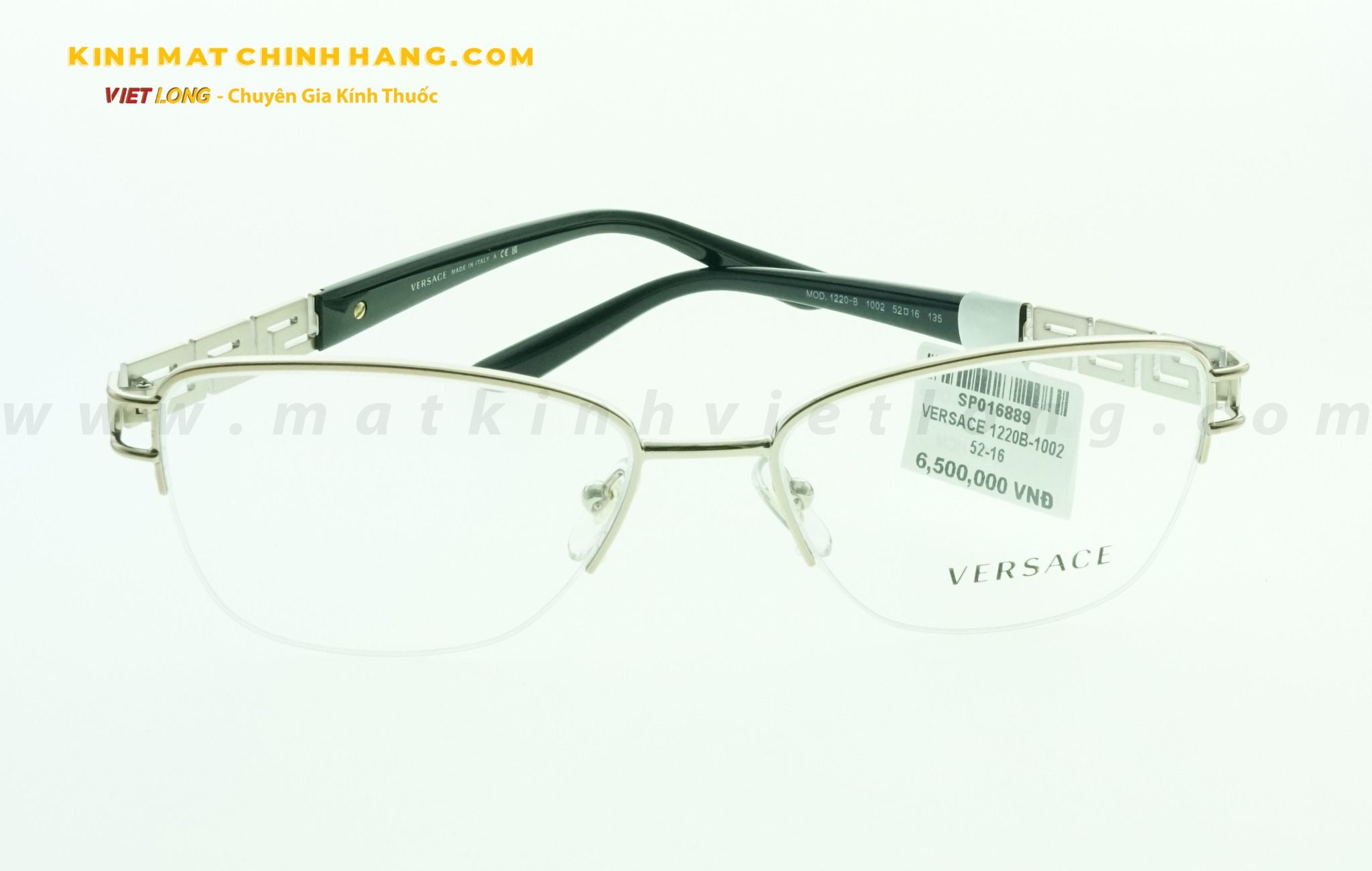 GỌNG KÍNH VERSACE 1220B-1002 52-16