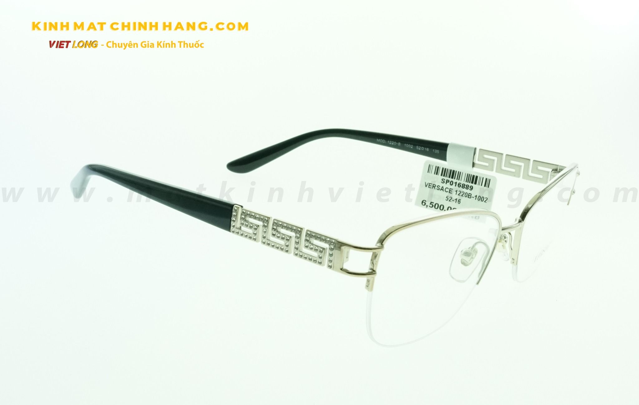 GỌNG KÍNH VERSACE 1220B-1002 52-16