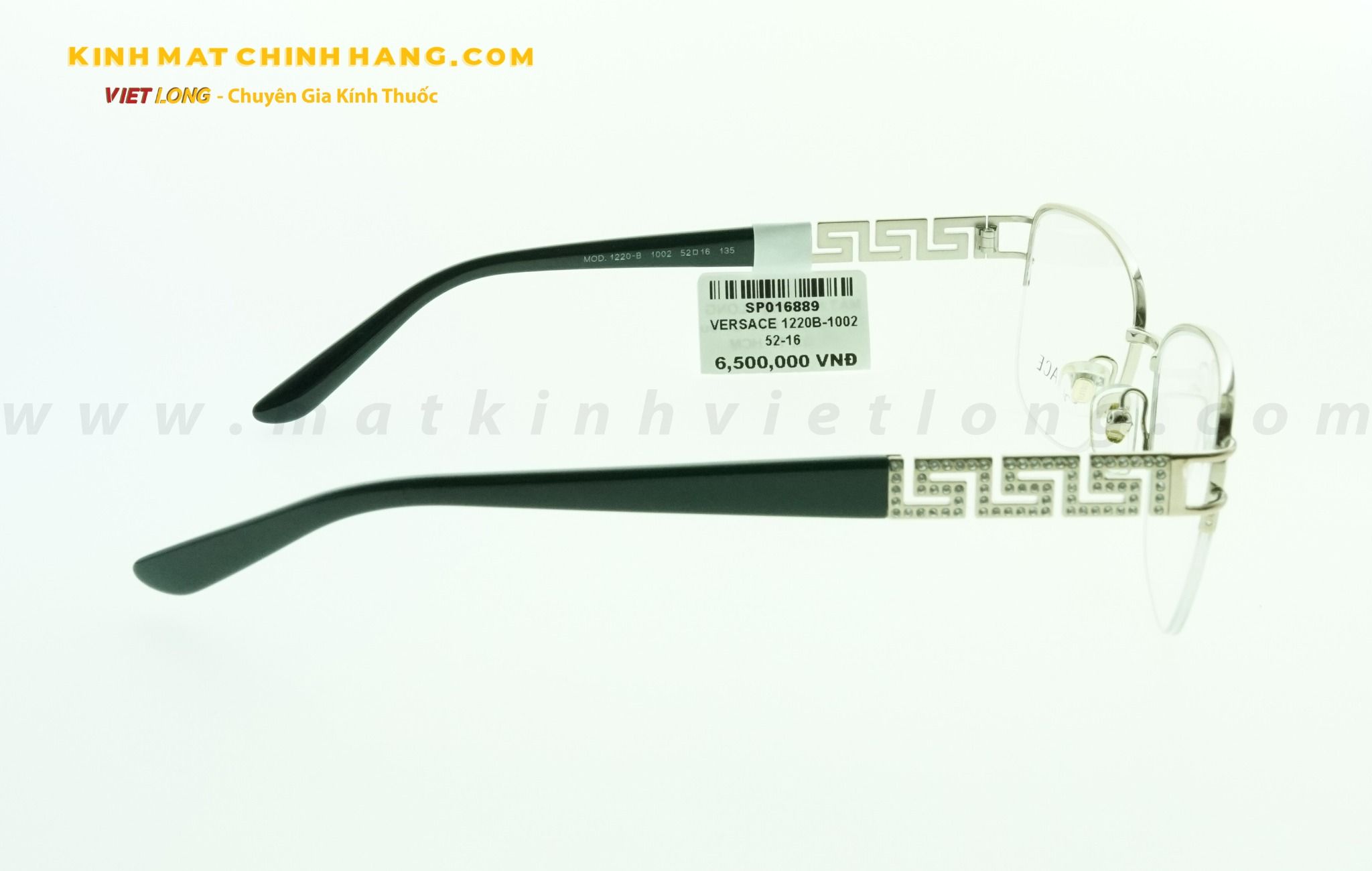 GỌNG KÍNH VERSACE 1220B-1002 52-16
