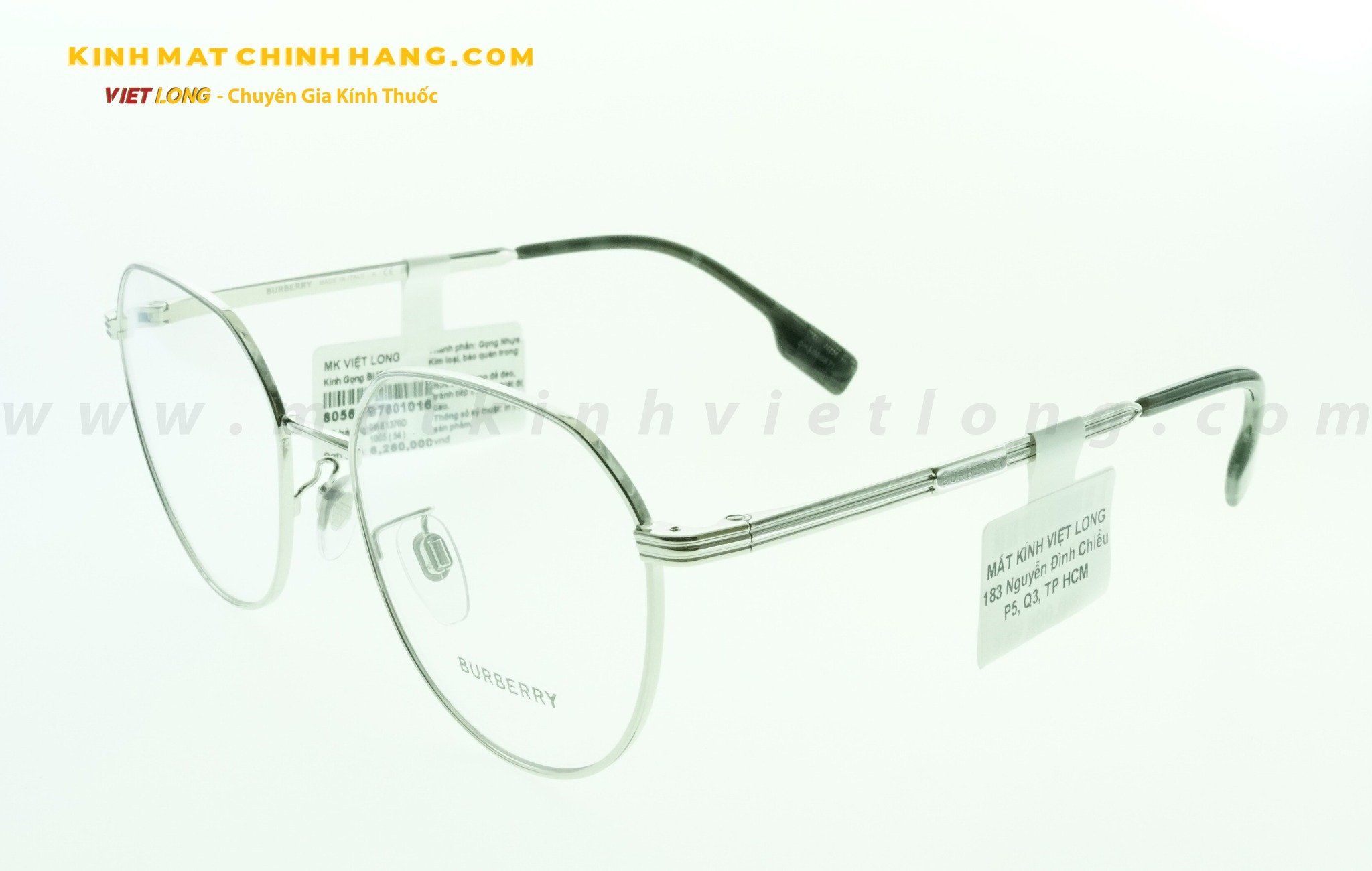 GỌNG KÍNH BURBERRY B1370D-1005 54-18