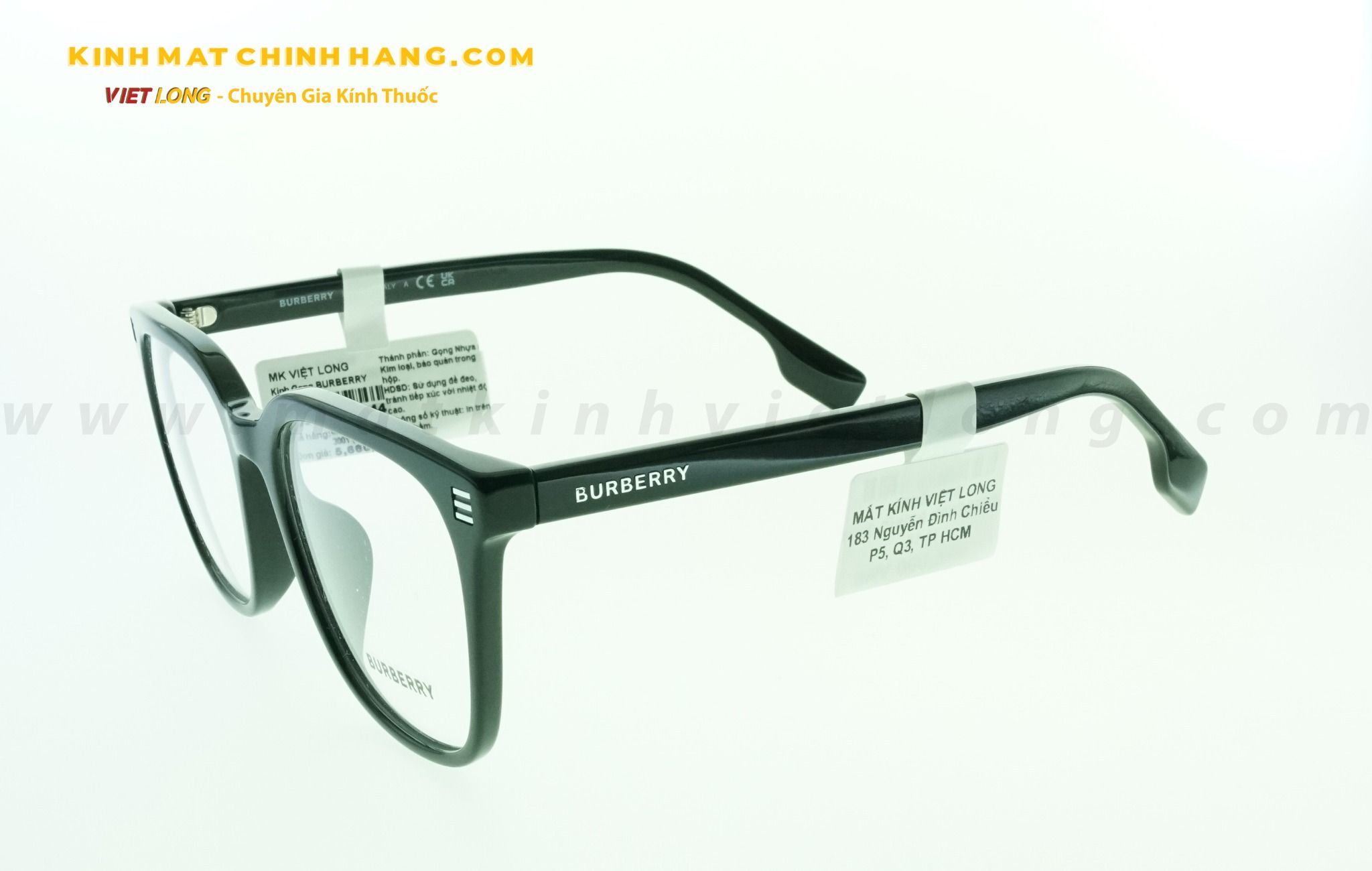 GỌNG KÍNH BURBERRY B2361D-3001 53-18