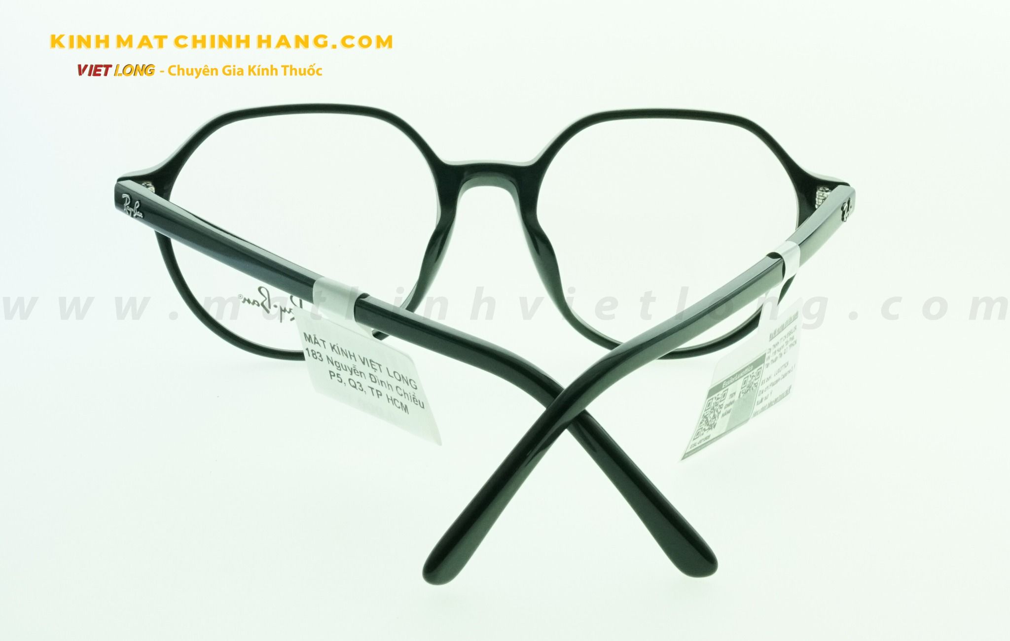 GỌNG KÍNH RAYBAN RB5395F-2000 53-18