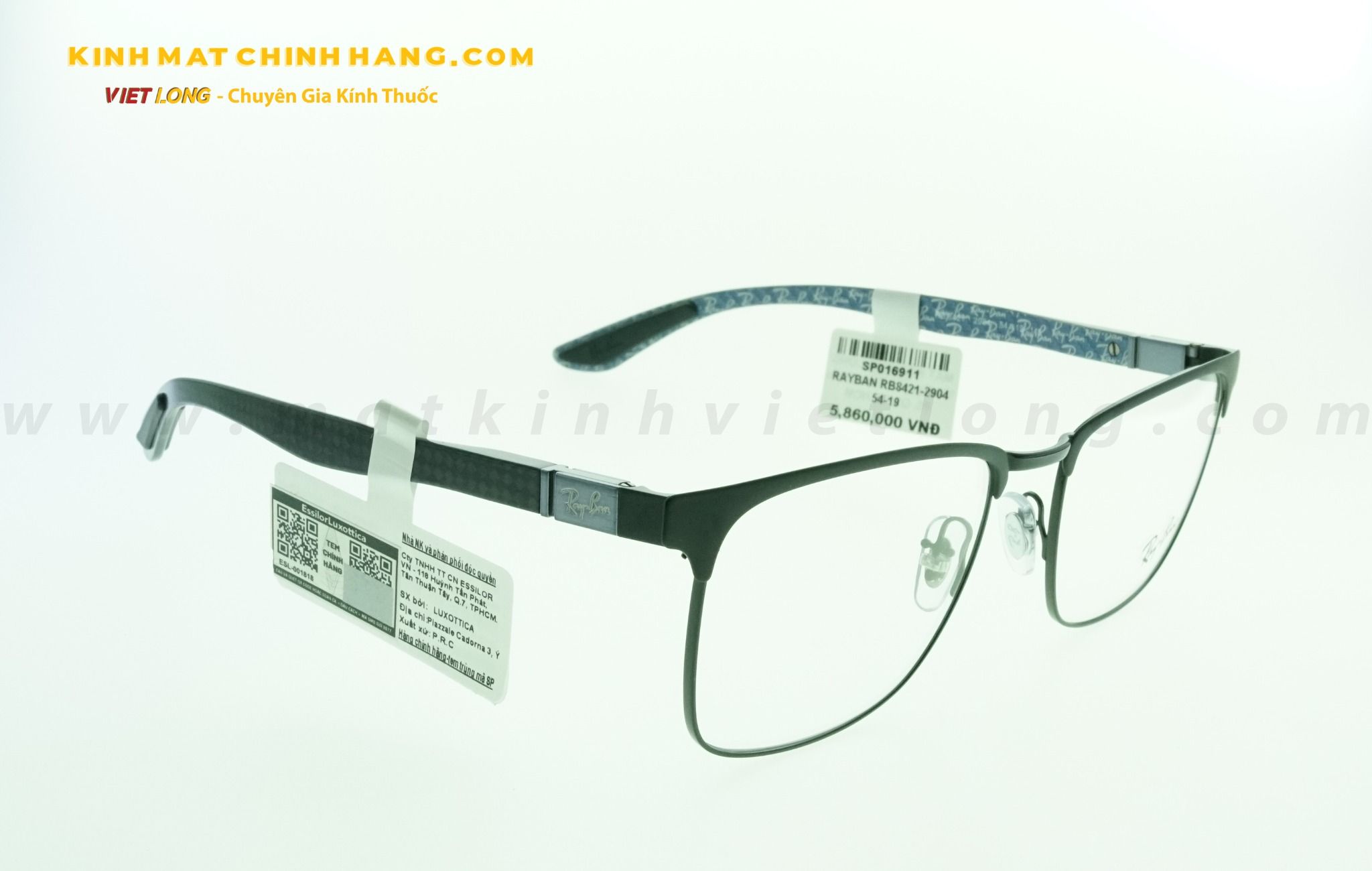  GỌNG KÍNH RAYBAN RB8421-2904 54-19 