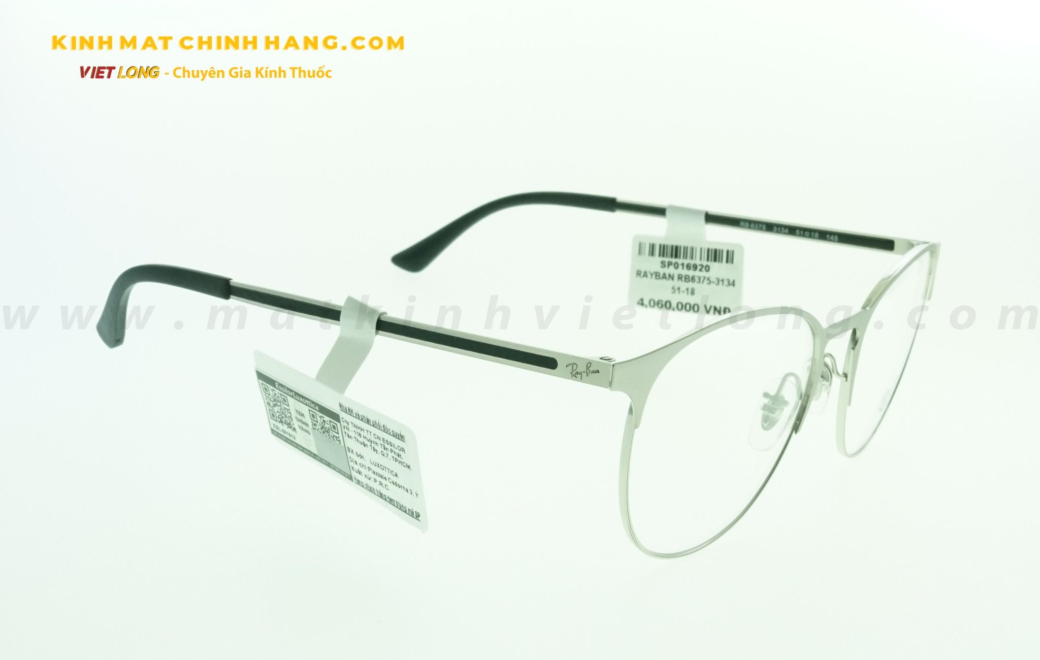  GỌNG KÍNH RAYBAN RB6375-3134 51-18 