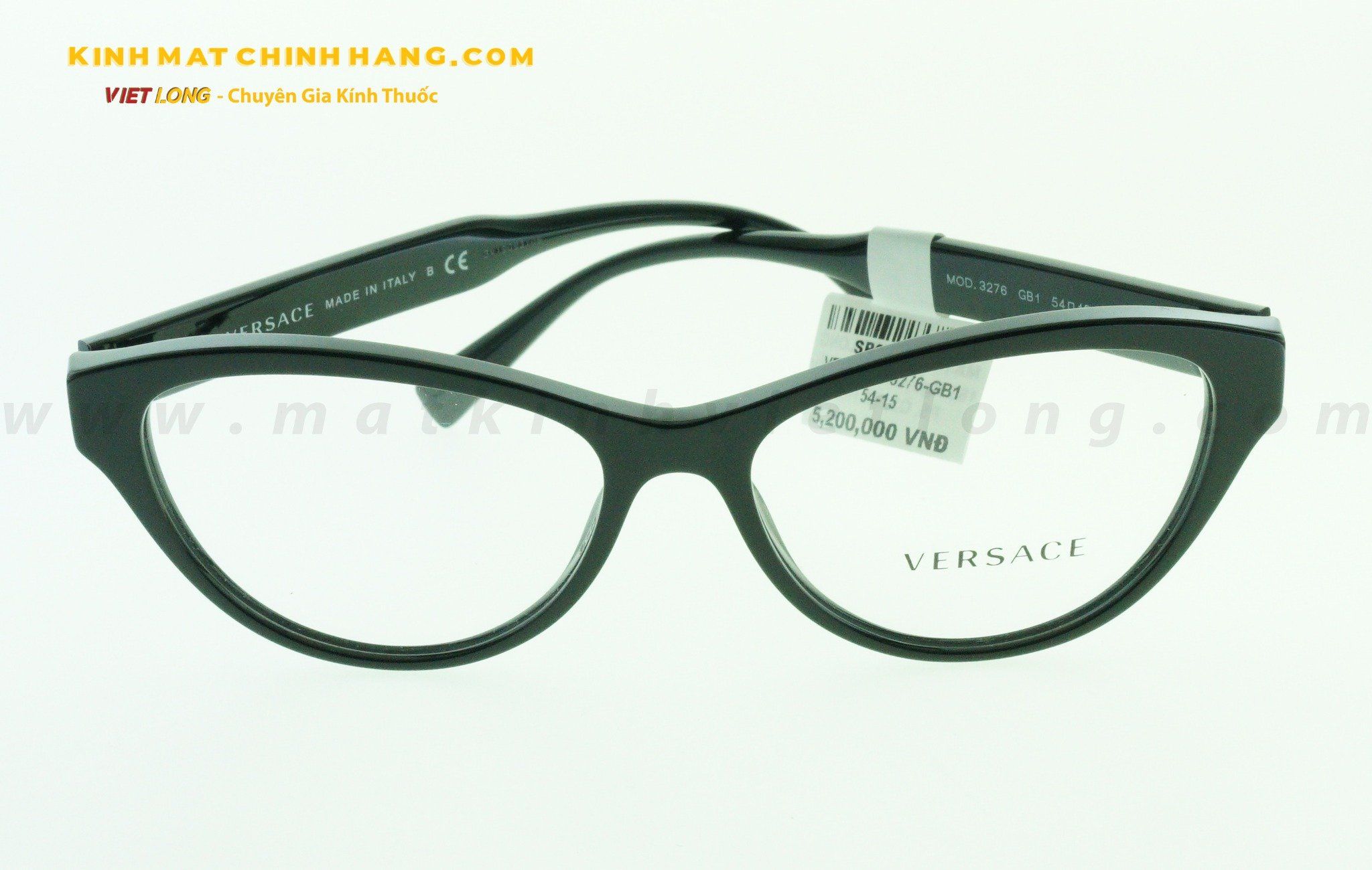  GỌNG KÍNH VERSACE 3276-GB1 54-15 