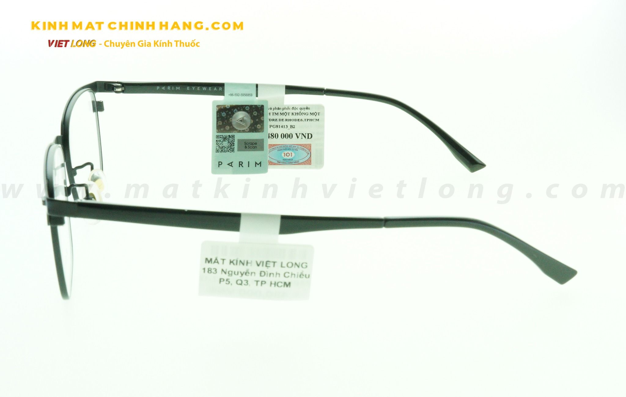  GỌNG KÍNH PARIM PG81413-B2 52-18 